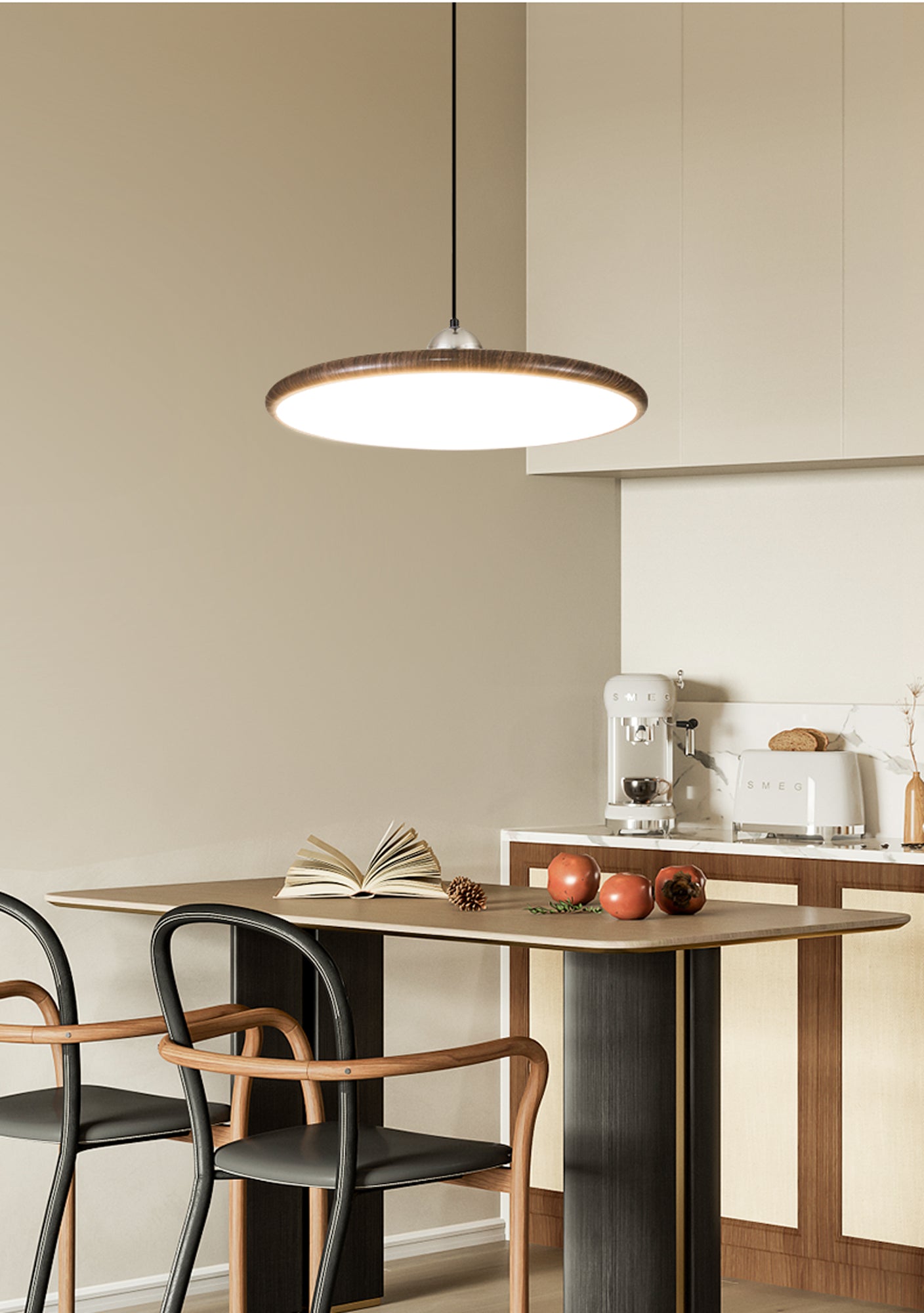 Chole Minimalist Metal Pendant Light - Blowlighting