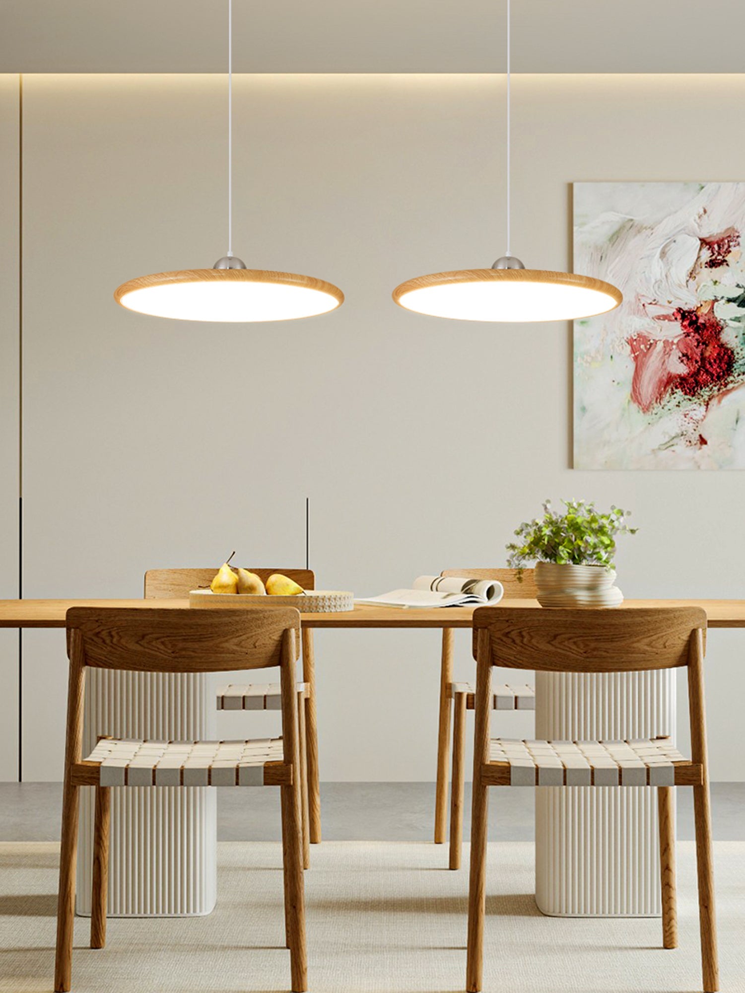 Chole Minimalist Metal Pendant Light - Blowlighting