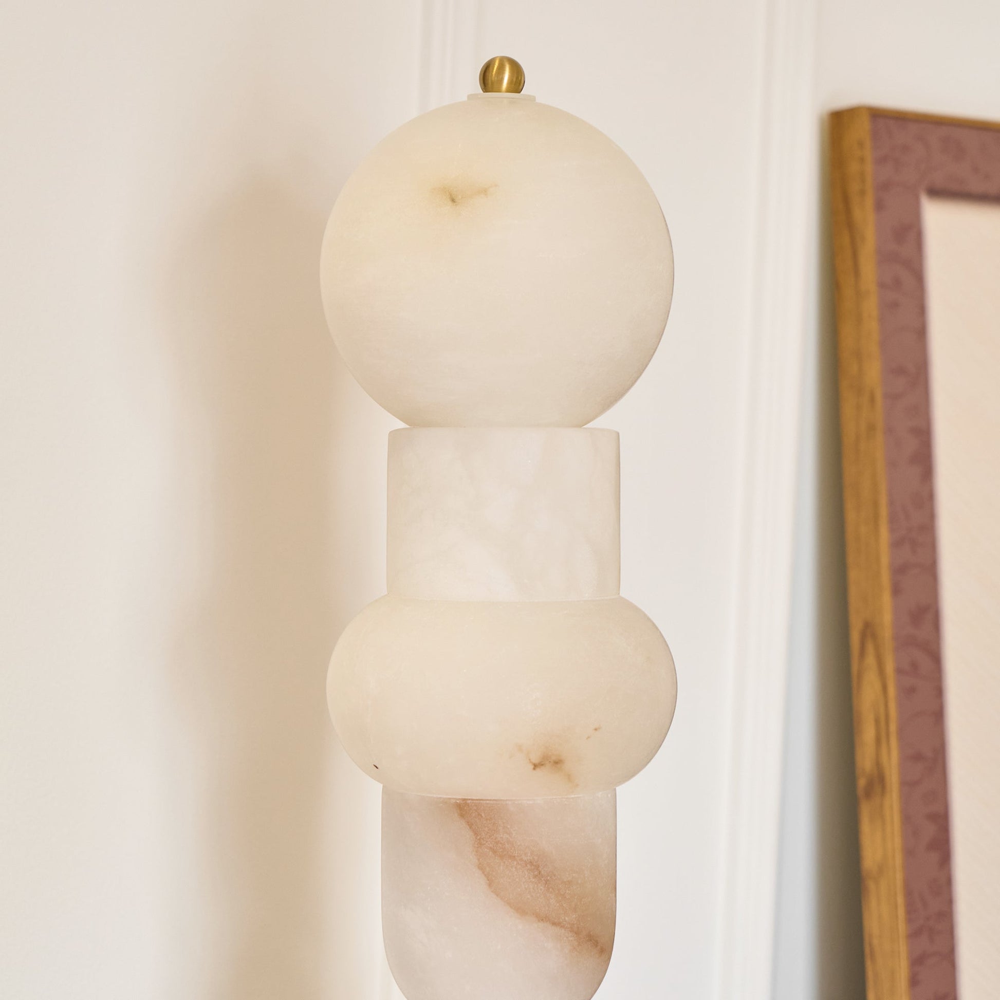 Cirinion Alabaster Floor Lamp - Blowlighting