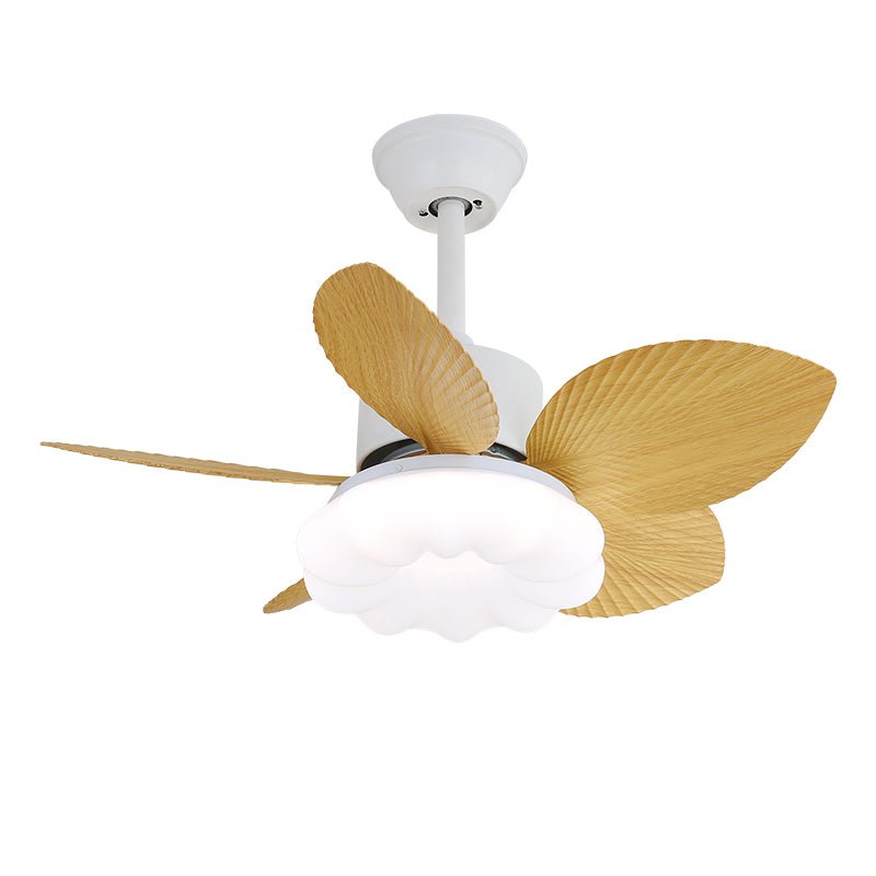 Liora Tropical Wood Ceiling Fan Light - Blowlighting