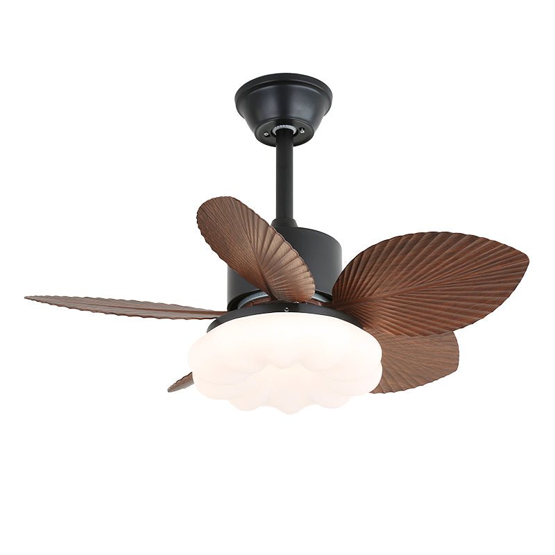 Liora Tropical Wood Ceiling Fan Light - Blowlighting