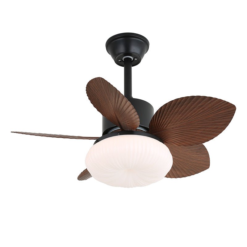 Liora Tropical Wood Ceiling Fan Light - Blowlighting