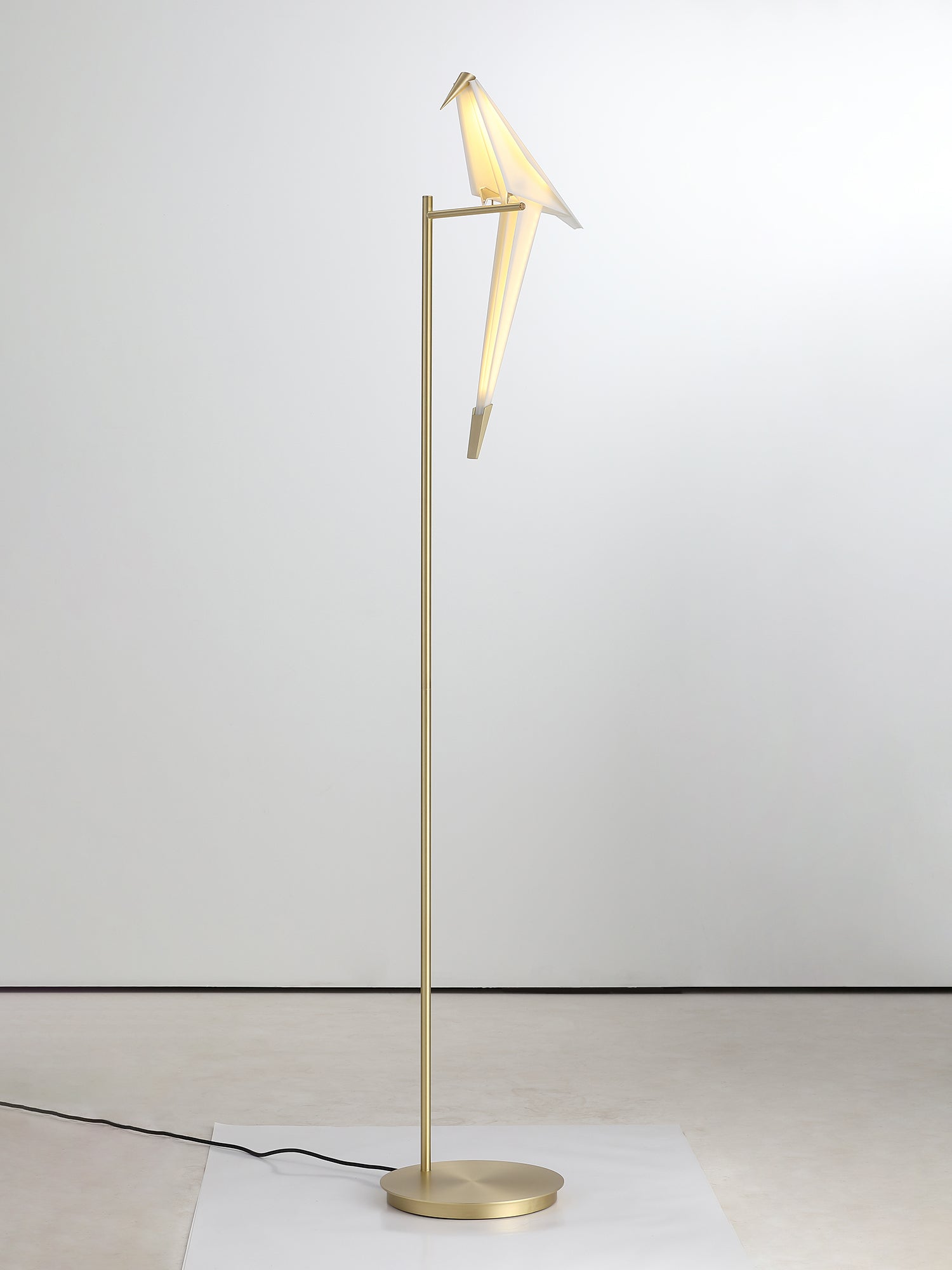 Paper Crane Bird Floor Lamp - Blowlighting