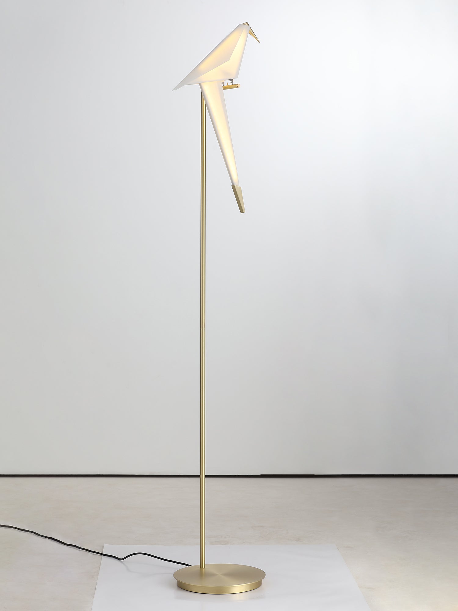 Paper Crane Bird Floor Lamp - Blowlighting