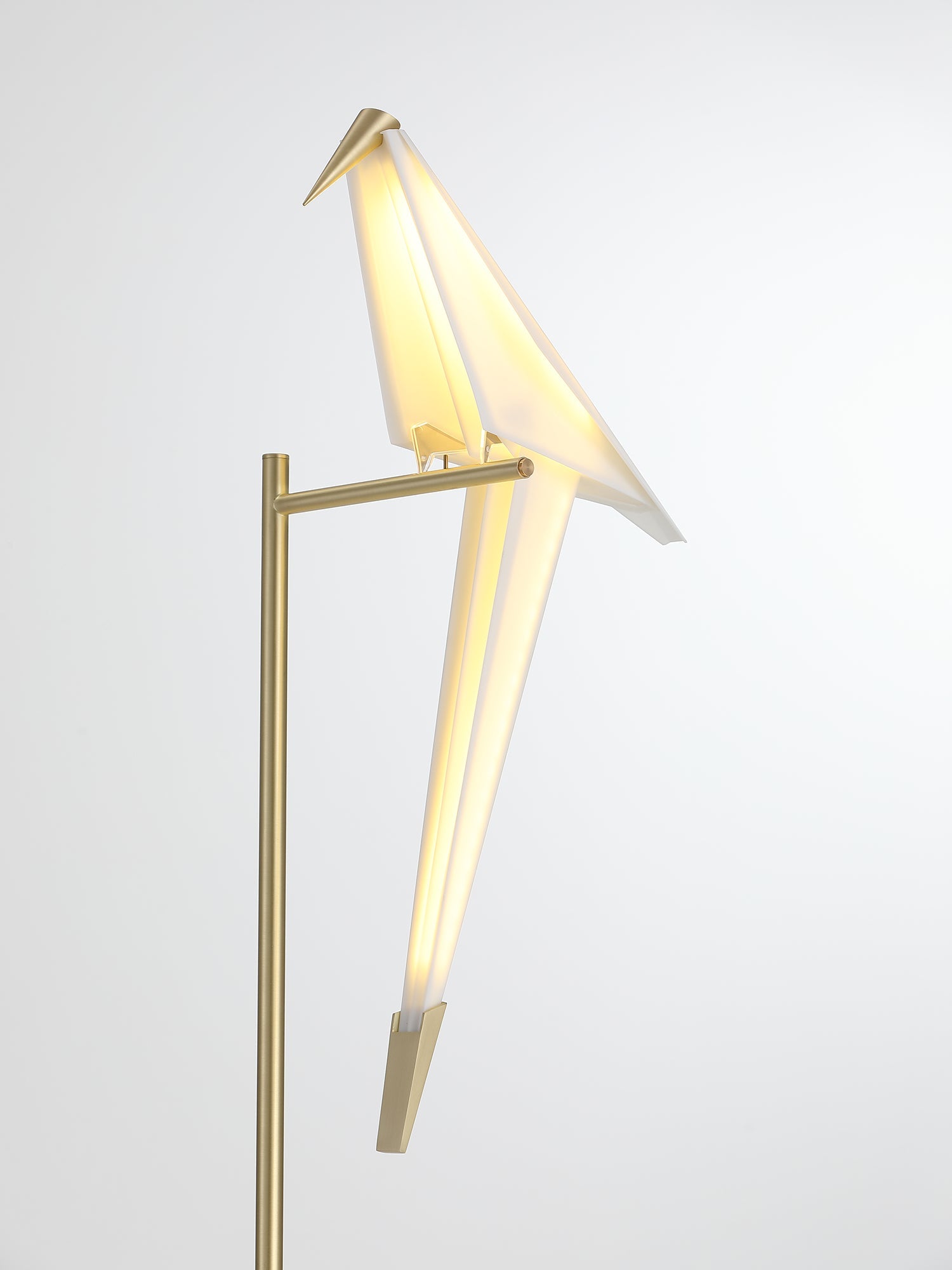 Paper Crane Bird Floor Lamp - Blowlighting