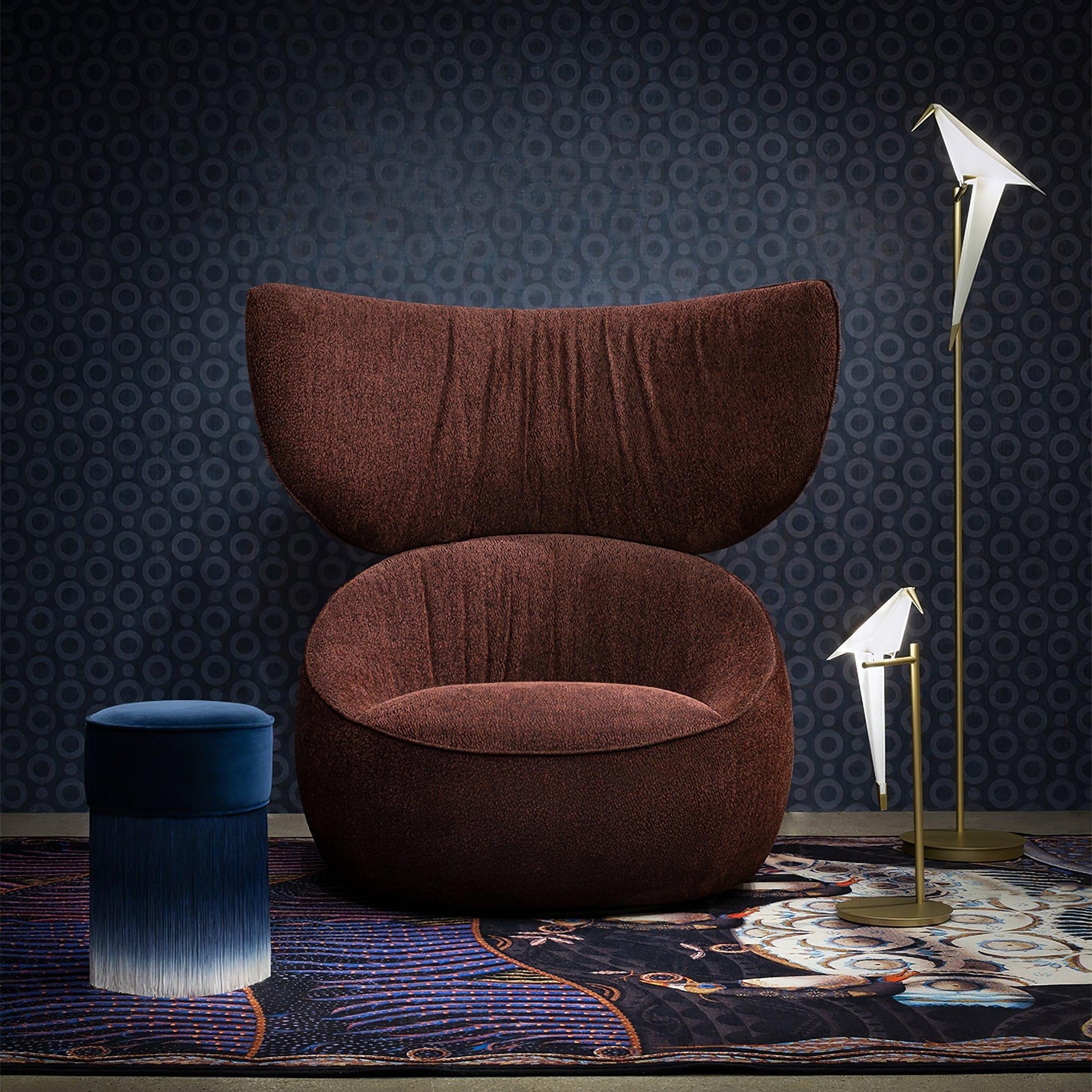 Paper Crane Bird Floor Lamp - Blowlighting