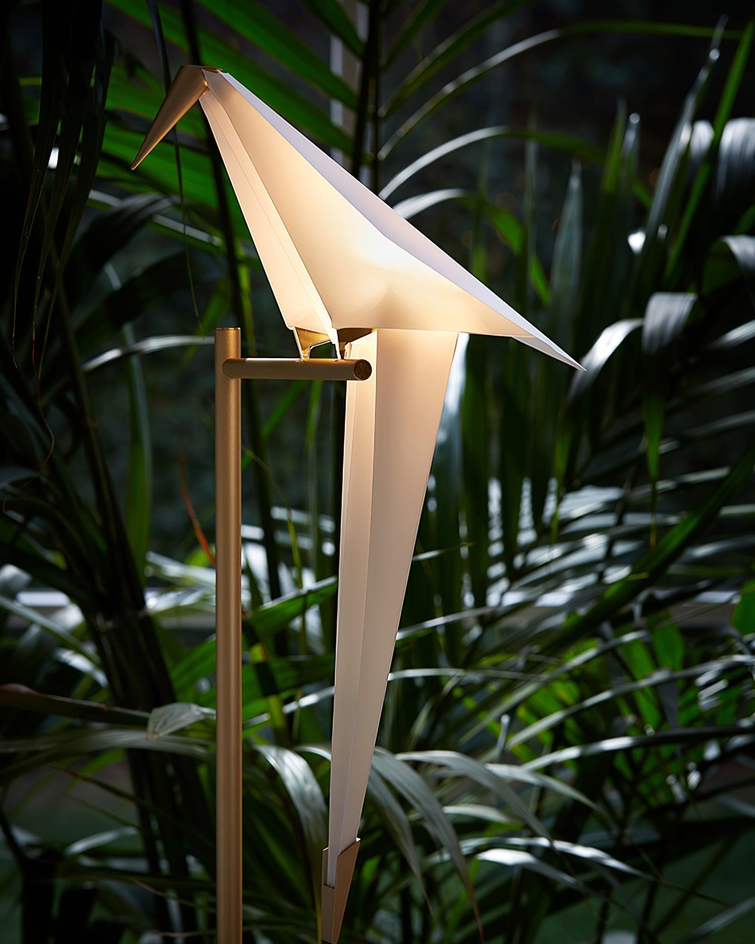 Paper Crane Bird Floor Lamp - Blowlighting