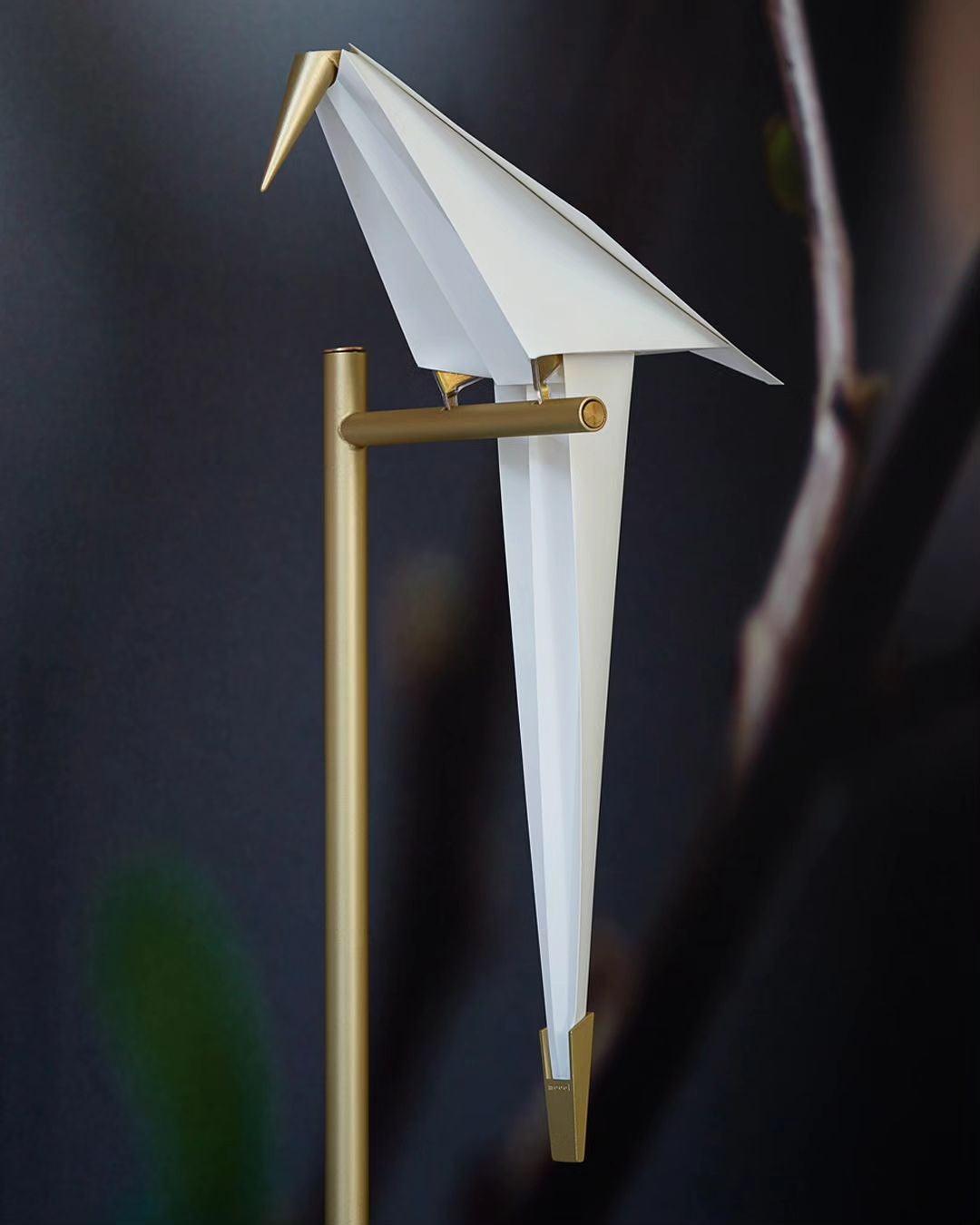 Paper Crane Bird Floor Lamp - Blowlighting