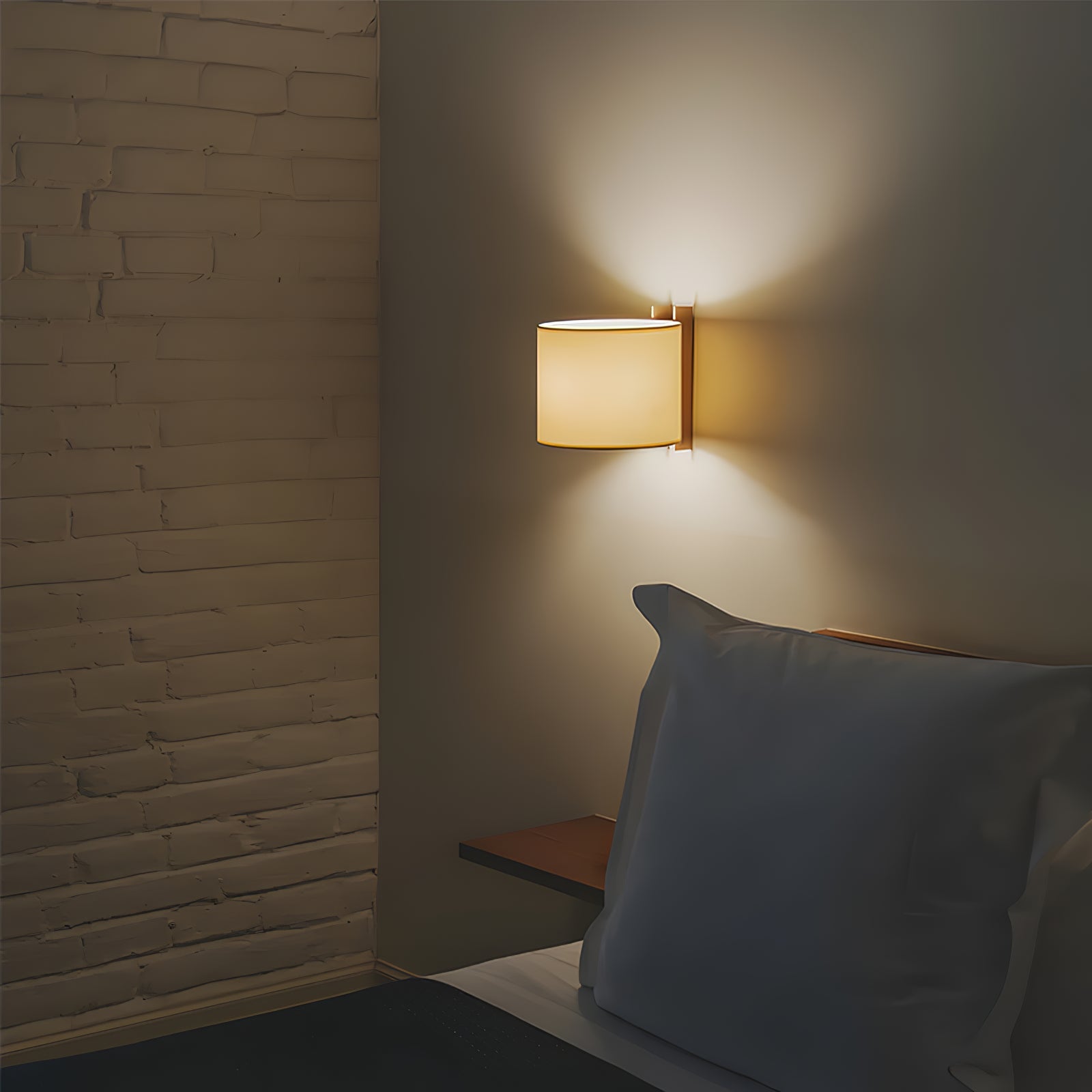 Aura Minimalist Fabric Wall Light - Blowlighting