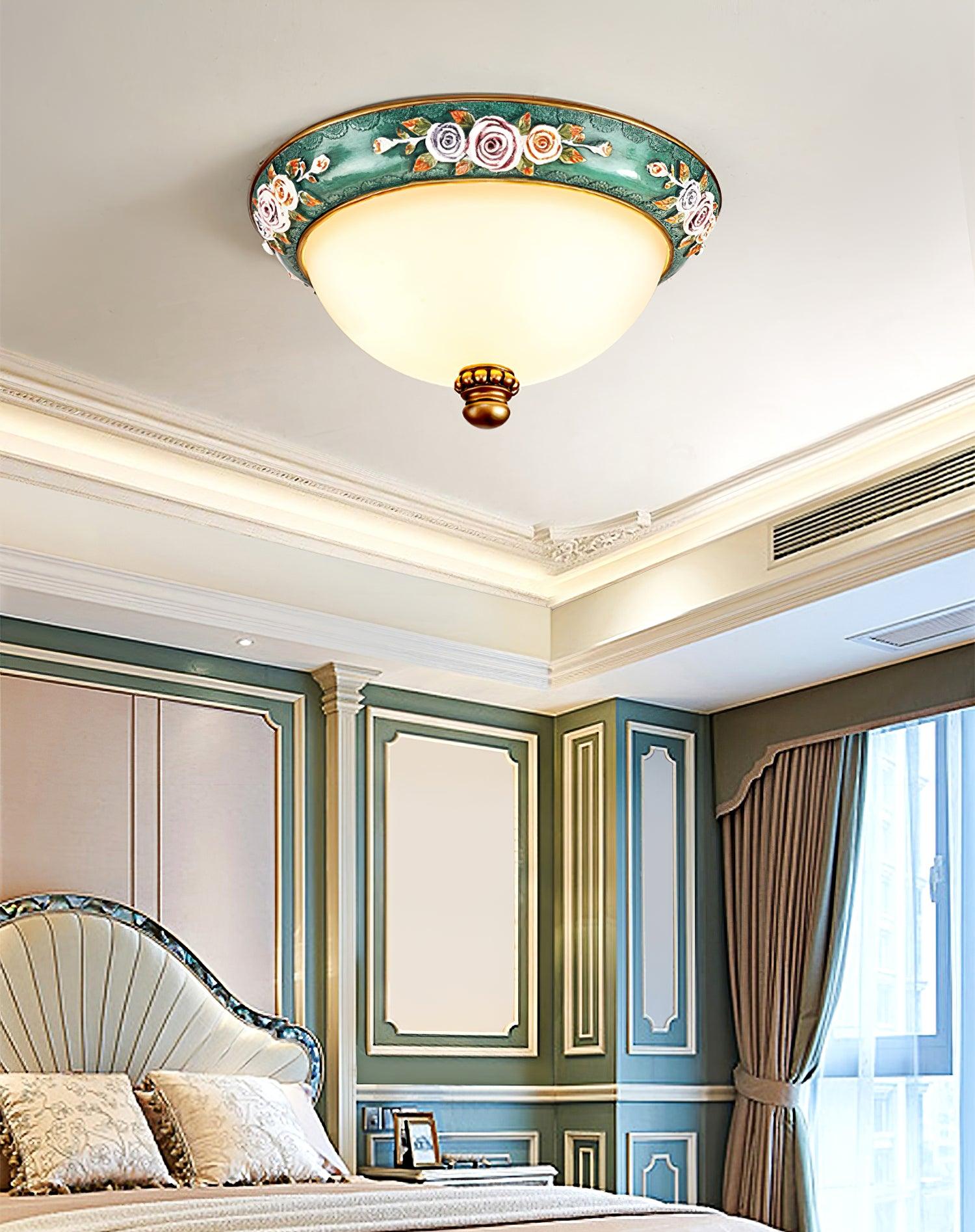 Pastoral Bowl Ceiling Light - Blowlighting