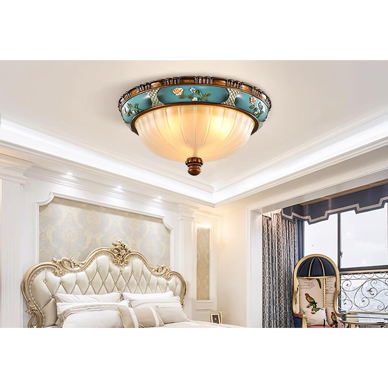 Pastoral Bowl Ceiling Light - Blowlighting