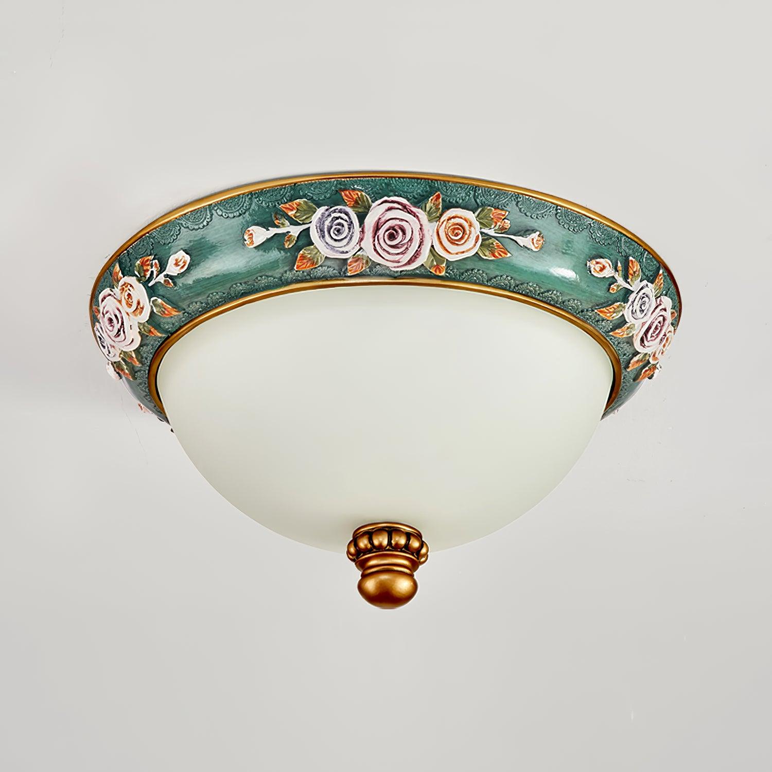 Pastoral Bowl Ceiling Light - Blowlighting