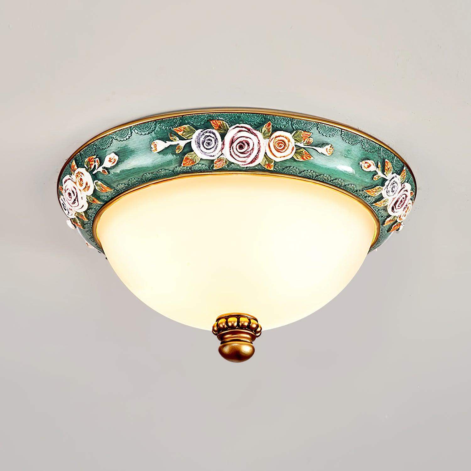 Pastoral Bowl Ceiling Light - Blowlighting