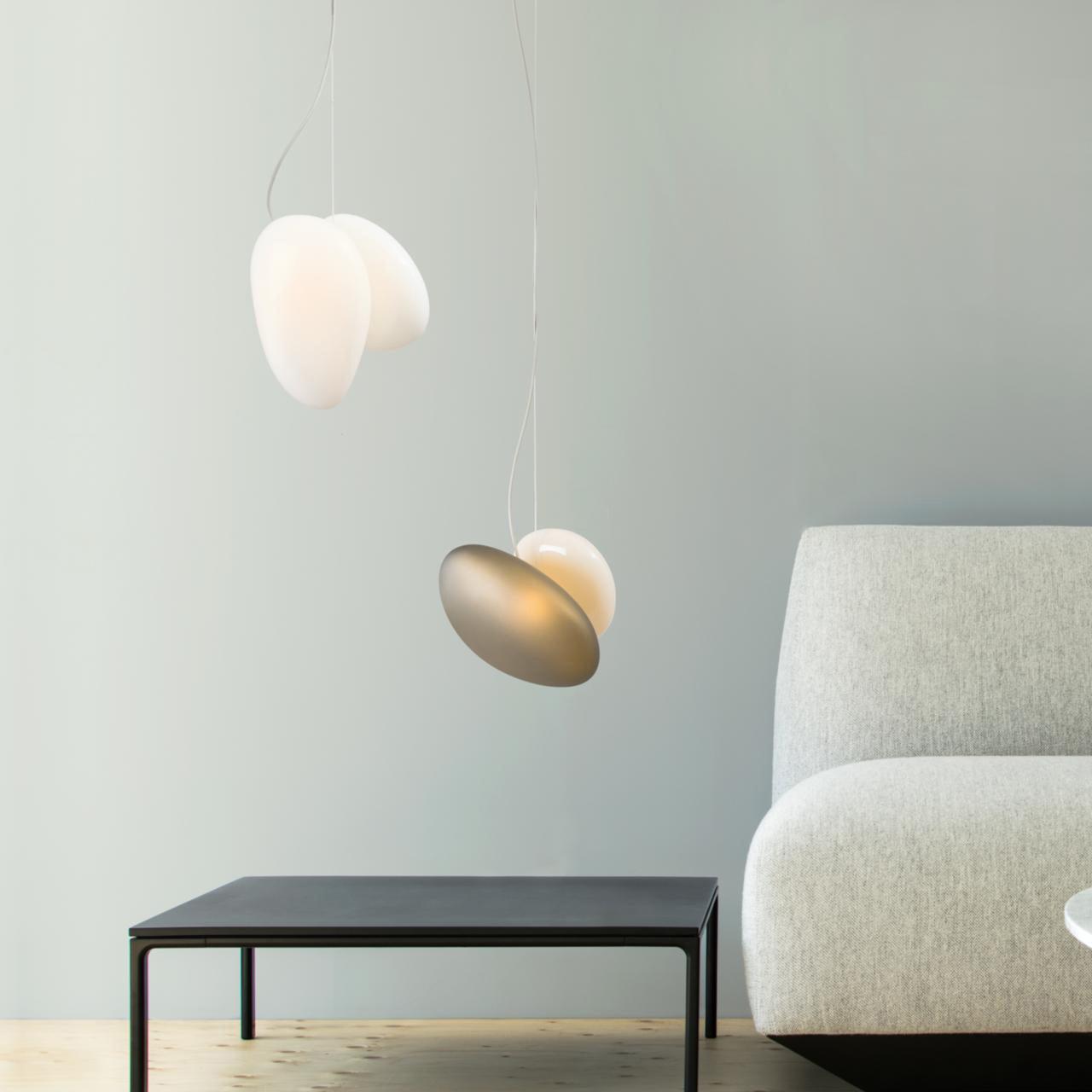 Translucent Frosted Glass Pendant Light - Blowlighting