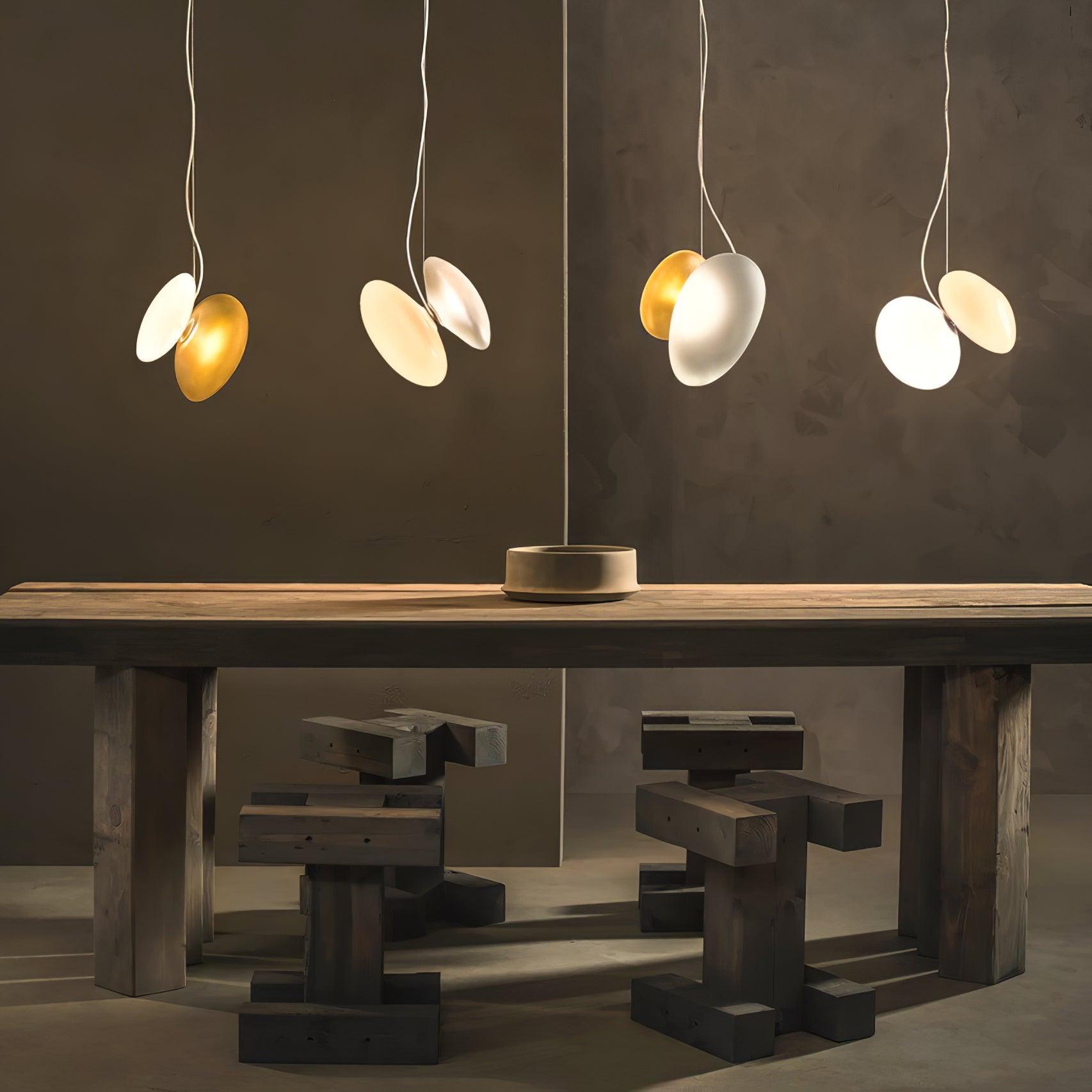 Translucent Frosted Glass Pendant Light - Blowlighting