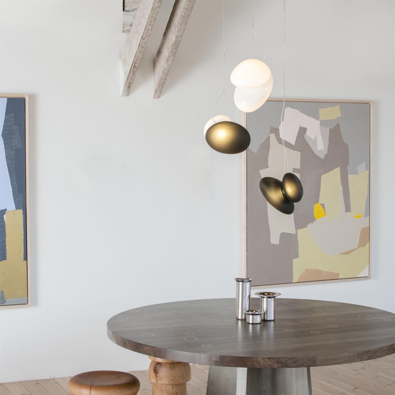 Translucent Frosted Glass Pendant Light - Blowlighting