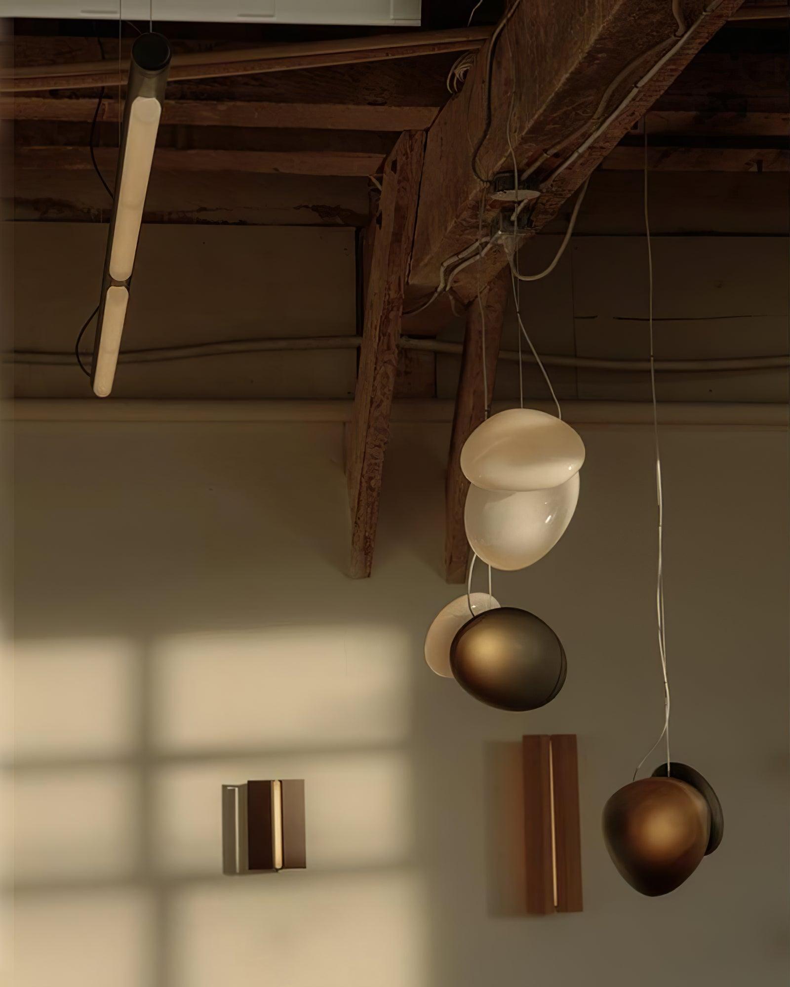 Translucent Frosted Glass Pendant Light - Blowlighting