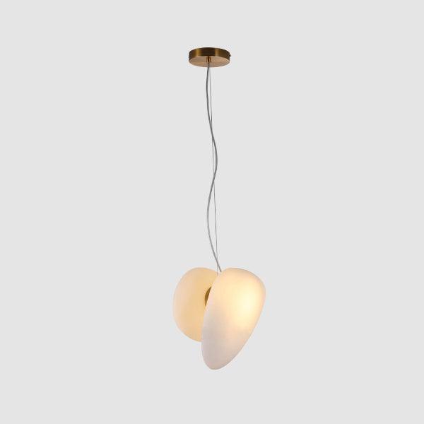 Translucent Frosted Glass Pendant Light - Blowlighting