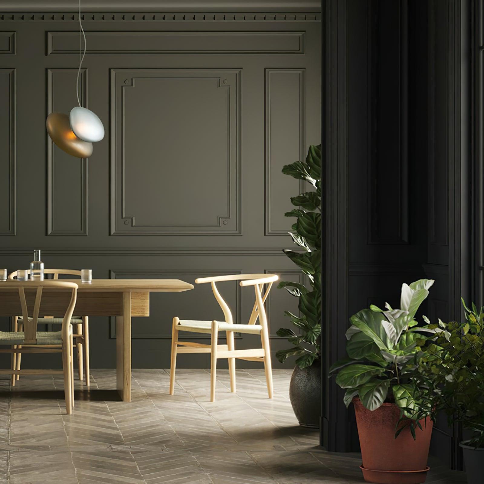 Translucent Frosted Glass Pendant Light - Blowlighting