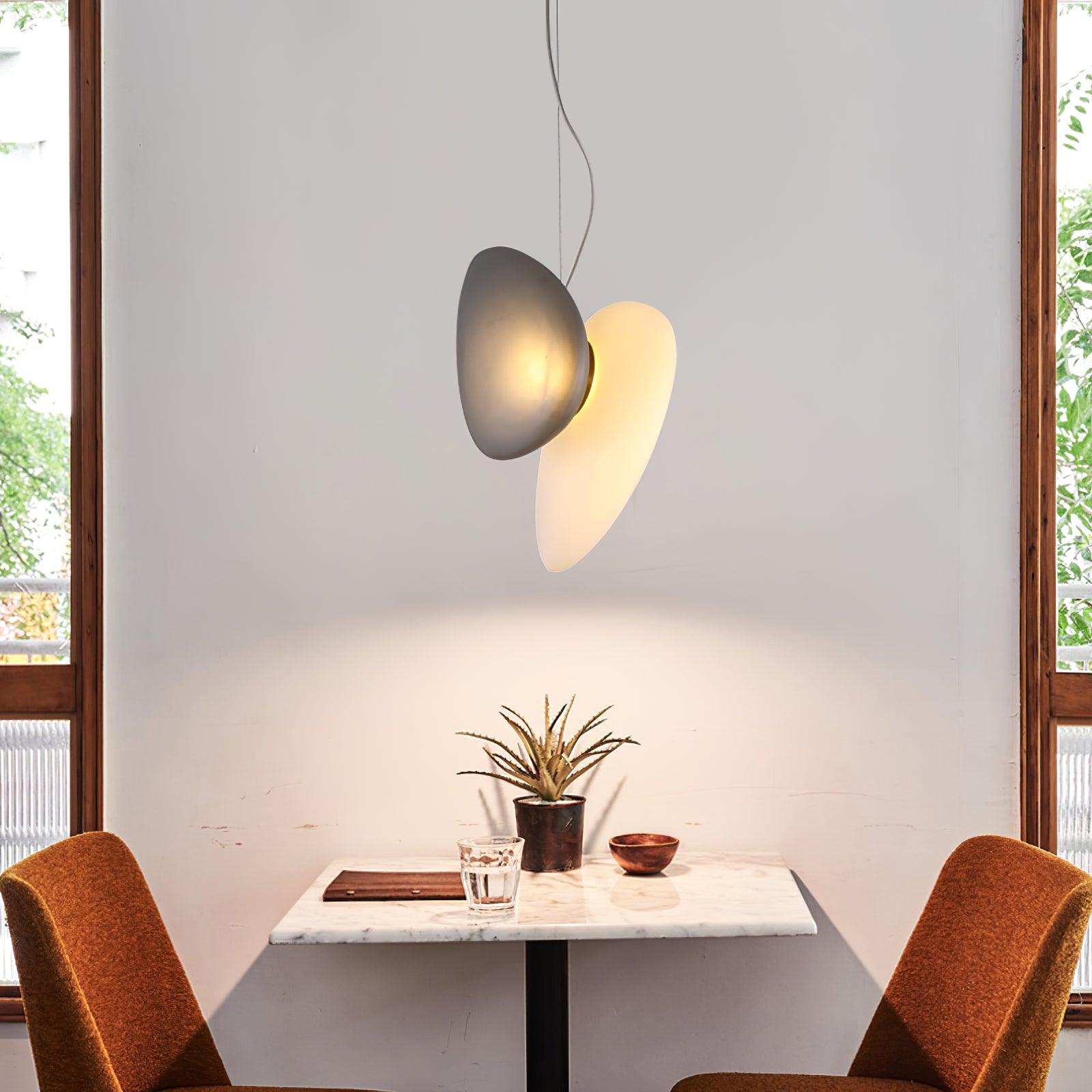 Translucent Frosted Glass Pendant Light - Blowlighting