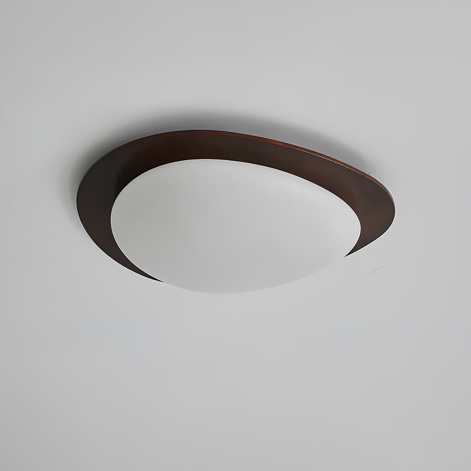 Pebble Wooden Ceiling Light - Blowlighting
