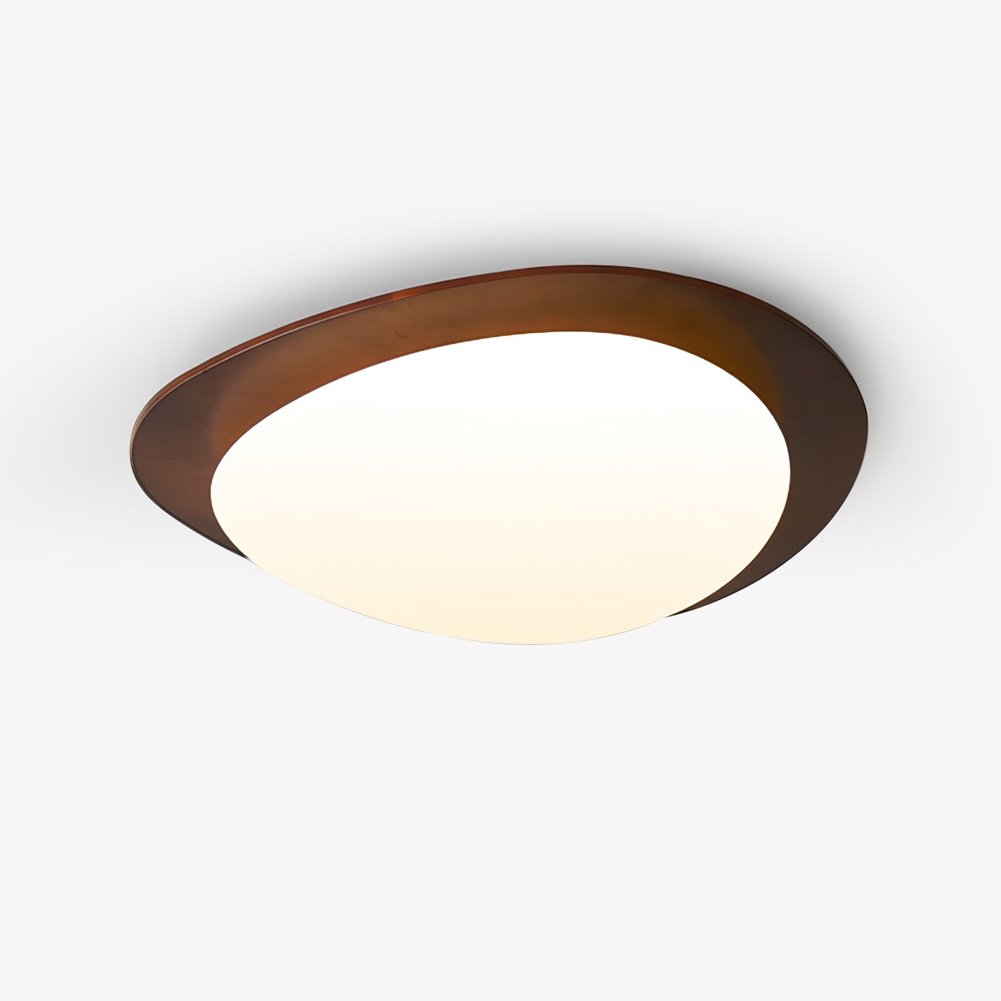 Pebble Wooden Ceiling Light - Blowlighting