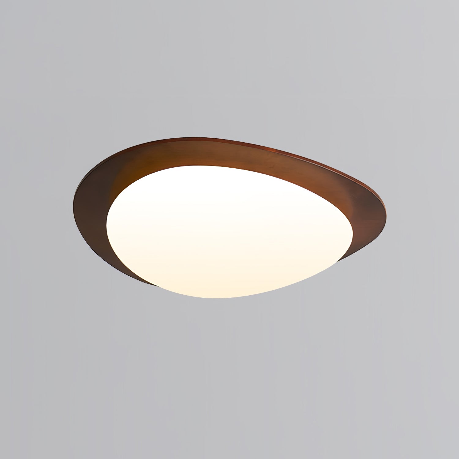 Pebble Wooden Ceiling Light - Blowlighting