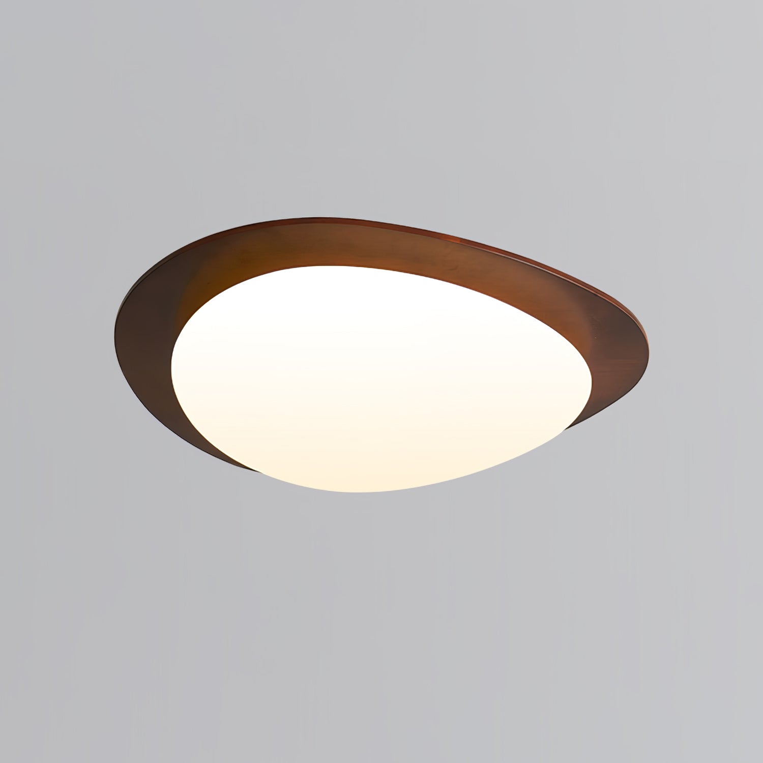 Pebble Wooden Ceiling Light - Blowlighting