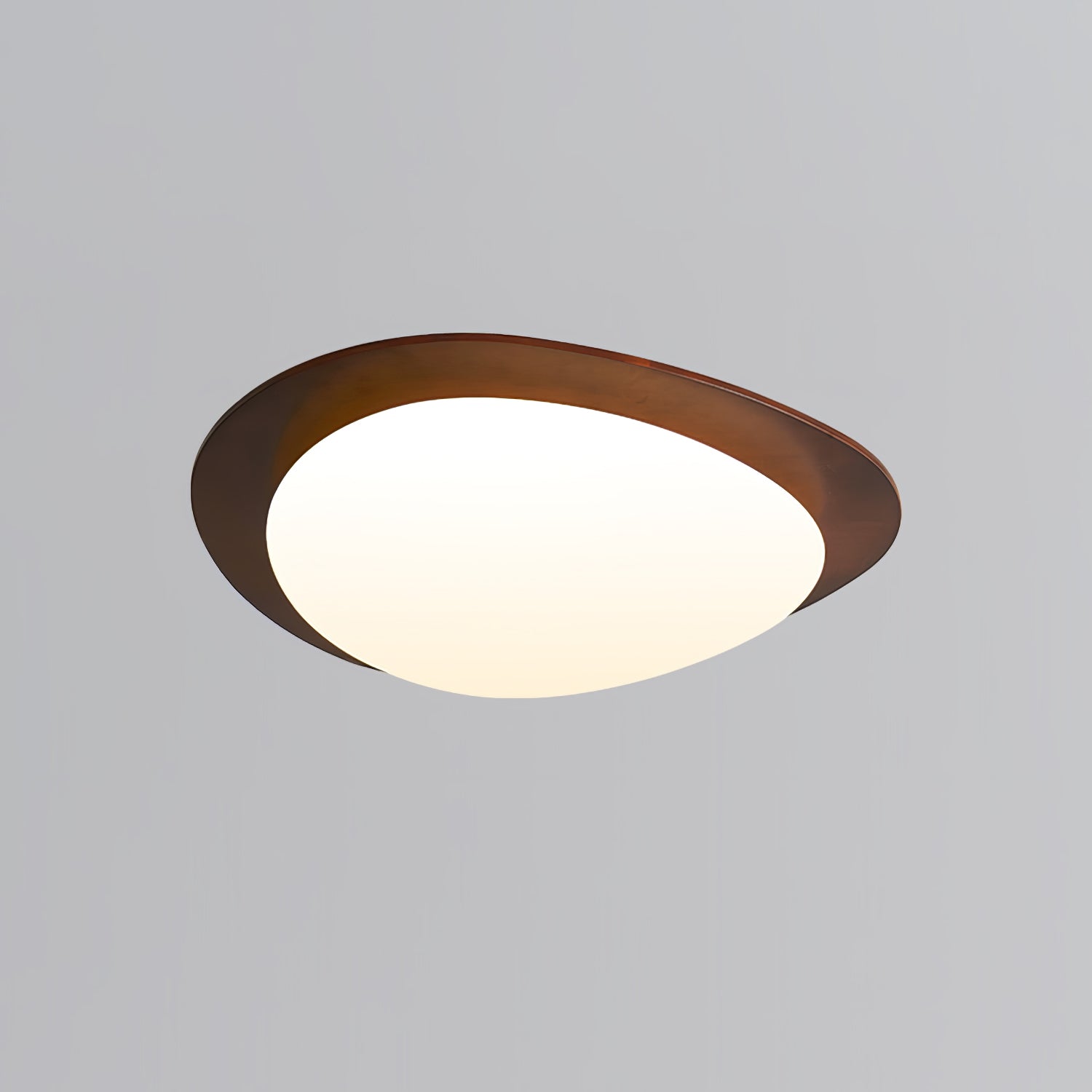 Pebble Wooden Ceiling Light - Blowlighting