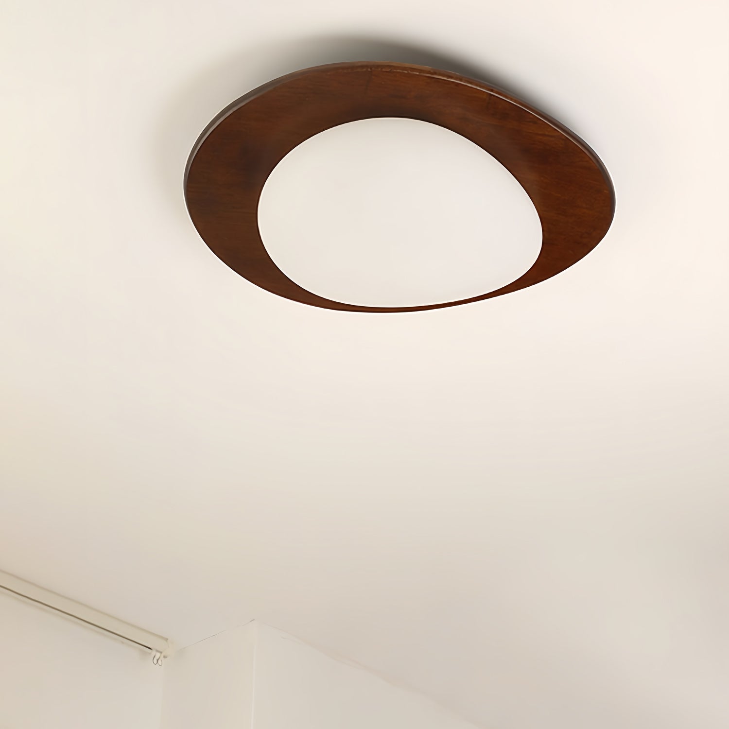 Pebble Wooden Ceiling Light - Blowlighting