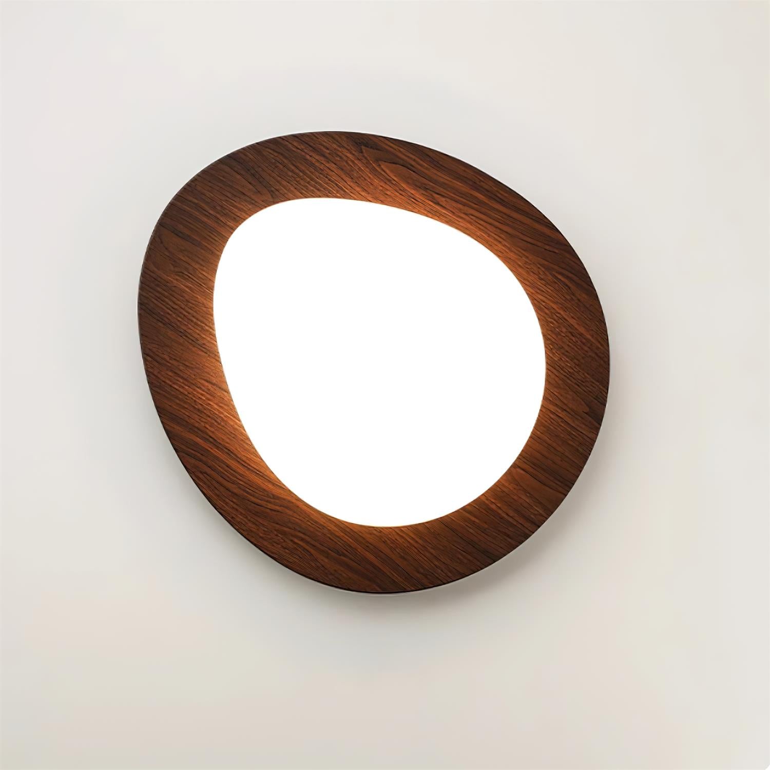 Pebble Wooden Ceiling Light - Blowlighting