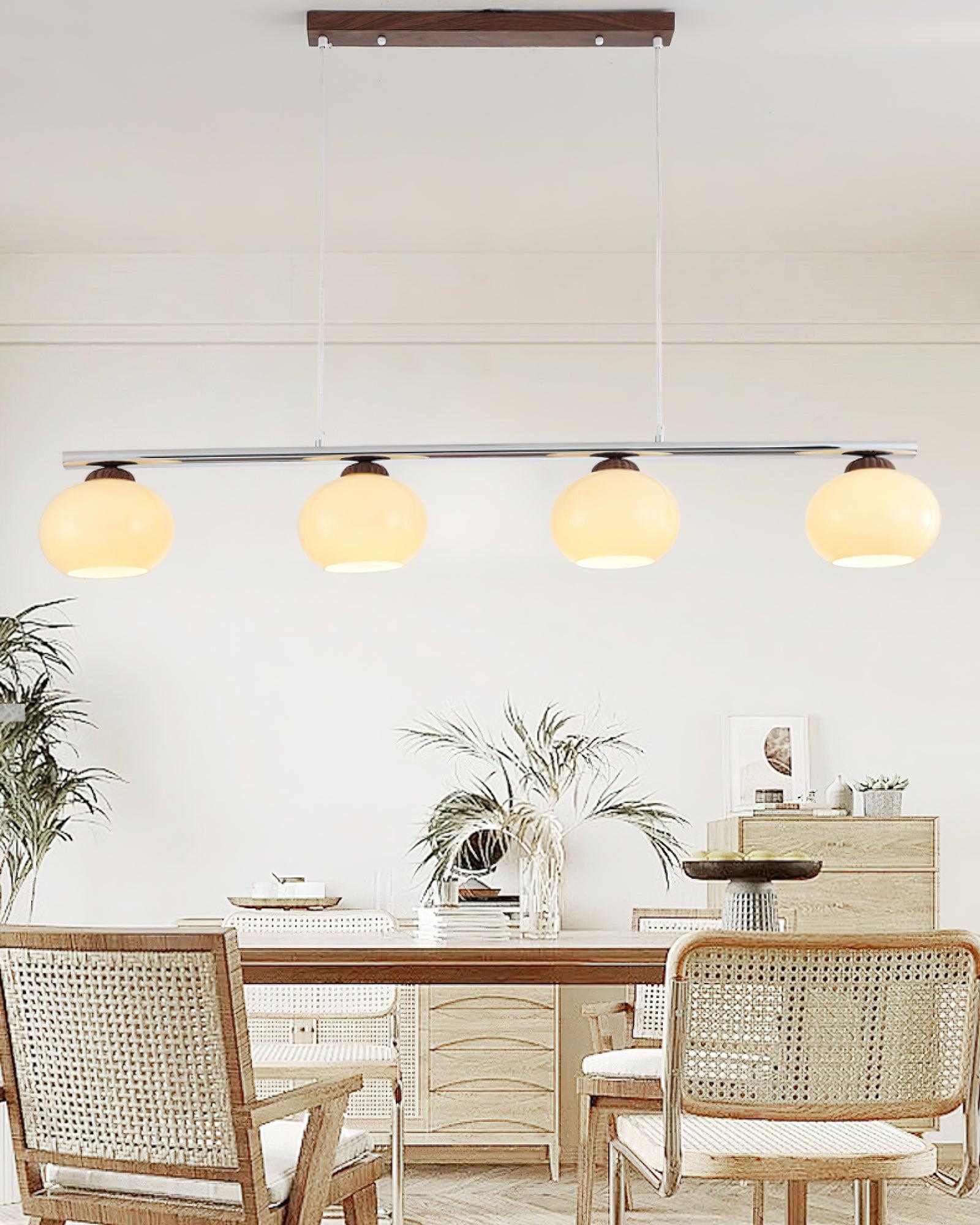 Persimmon Dining Room Chandelier - Blowlighting