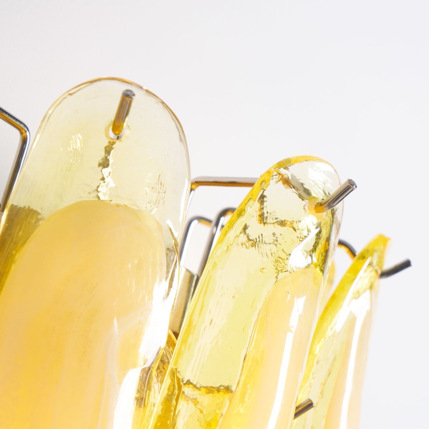 Aurora Wall Light Petal Shaped Glass Vintage Artistic - Blowlighting