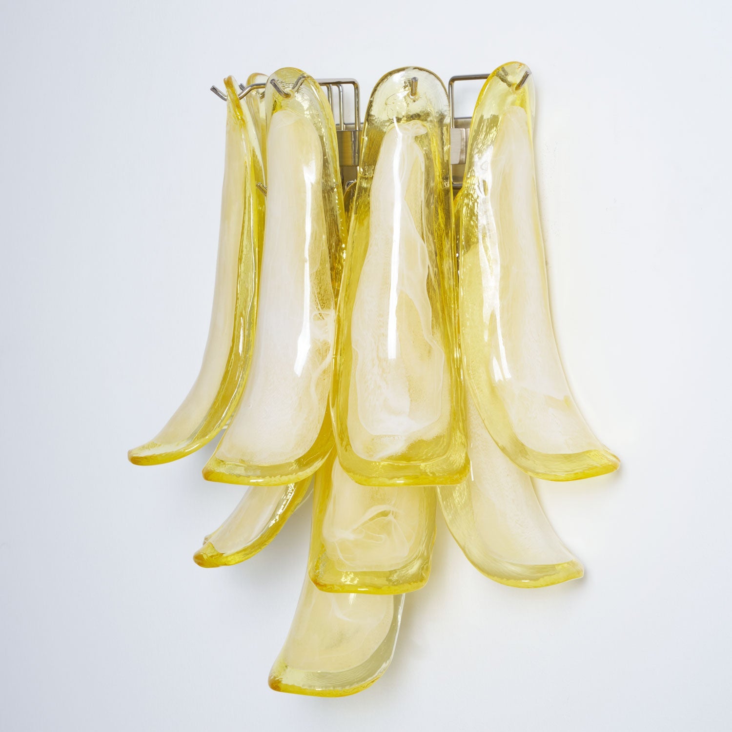 Aurora Wall Light Petal Shaped Glass Vintage Artistic - Blowlighting