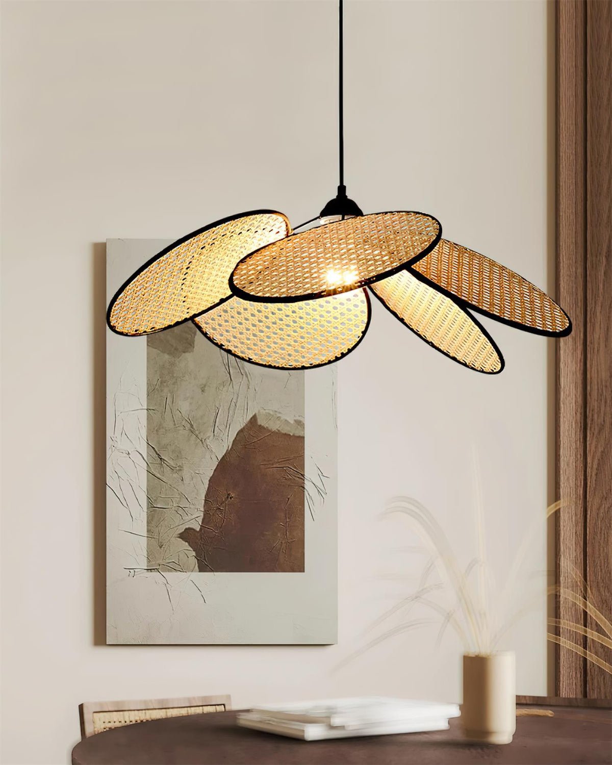 Petals Rattan Pendant Lamp - Blowlighting