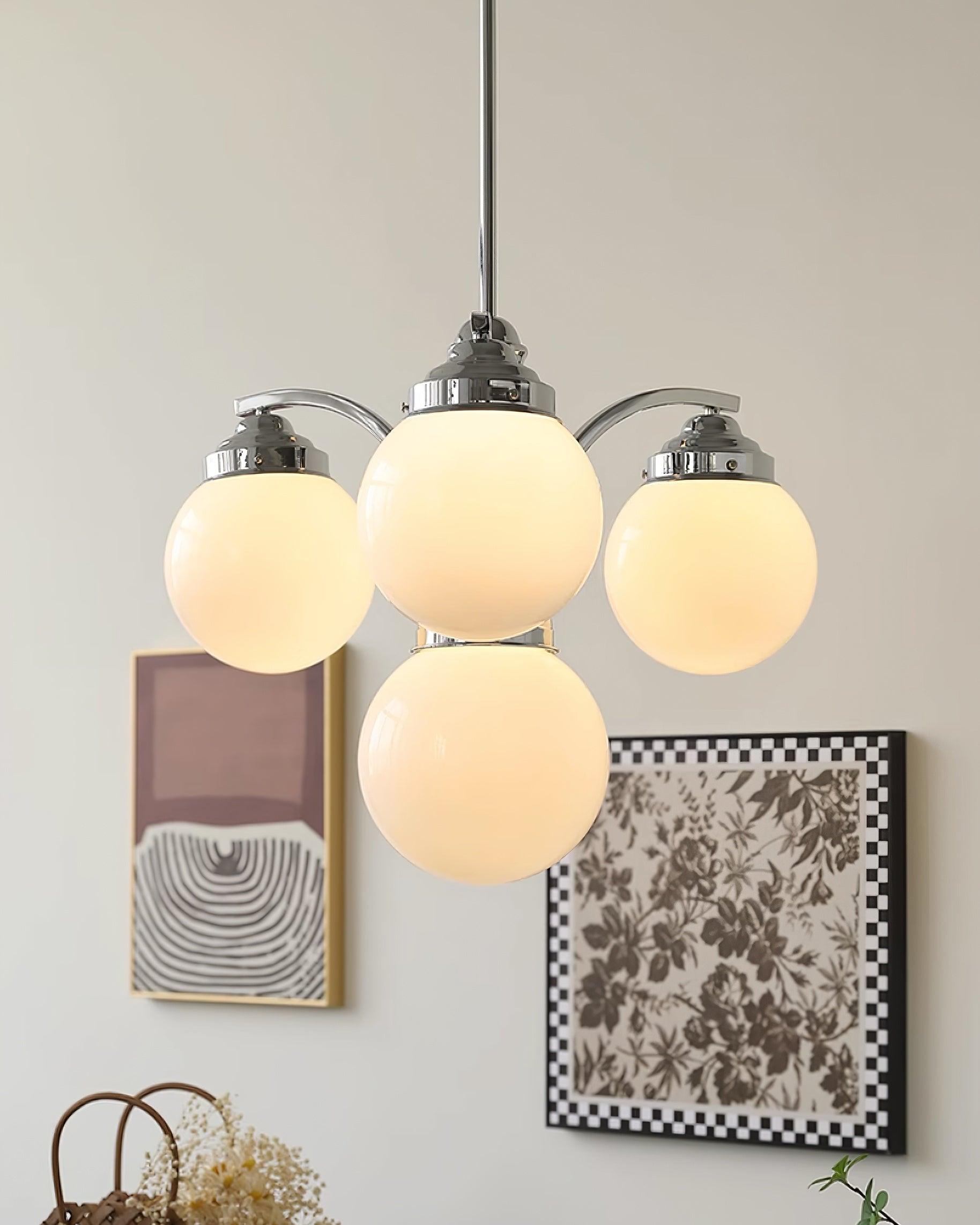 Pink Salamanca Chandelier - Blowlighting