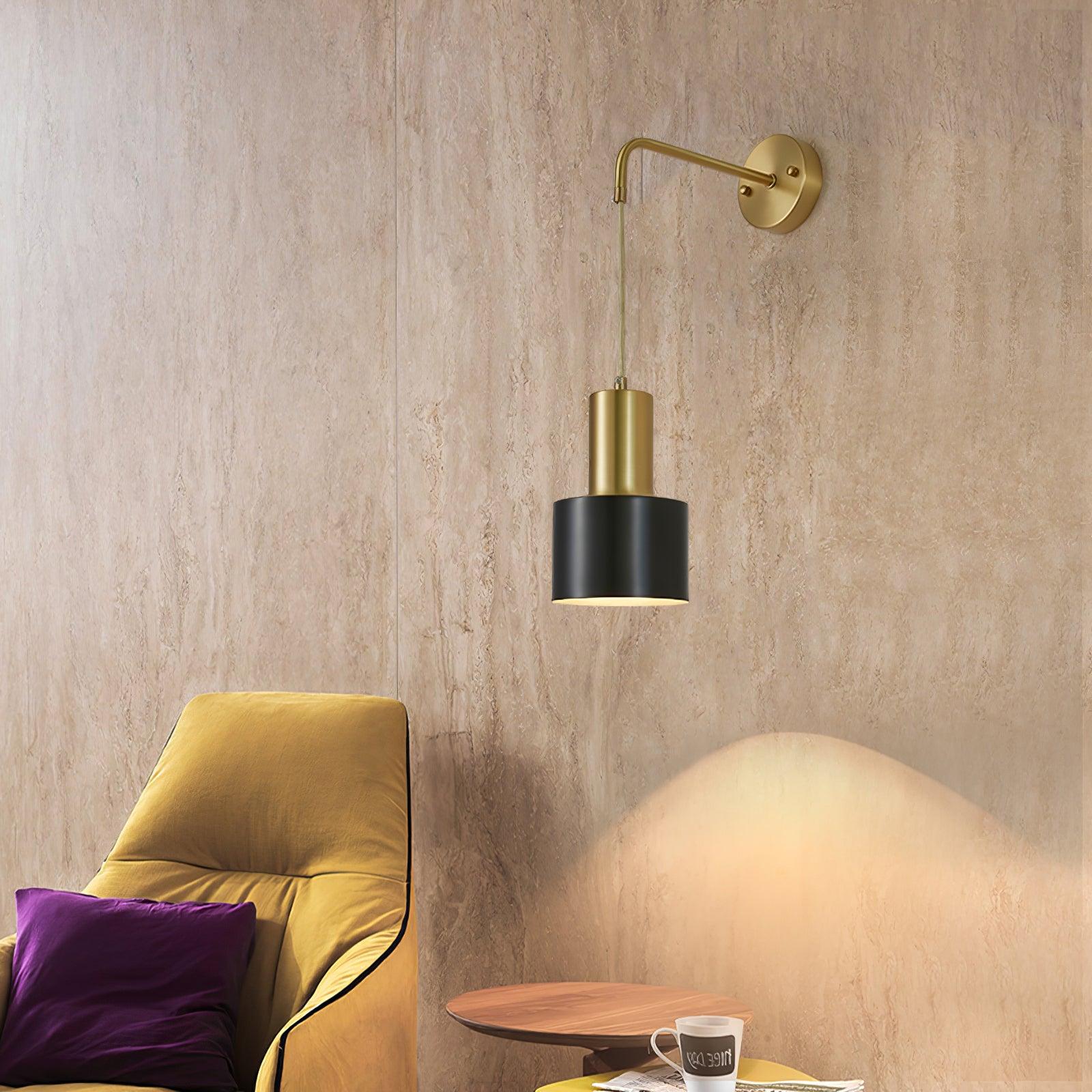 Ezra Minimalist Metal Wall Lamp - Blowlighting