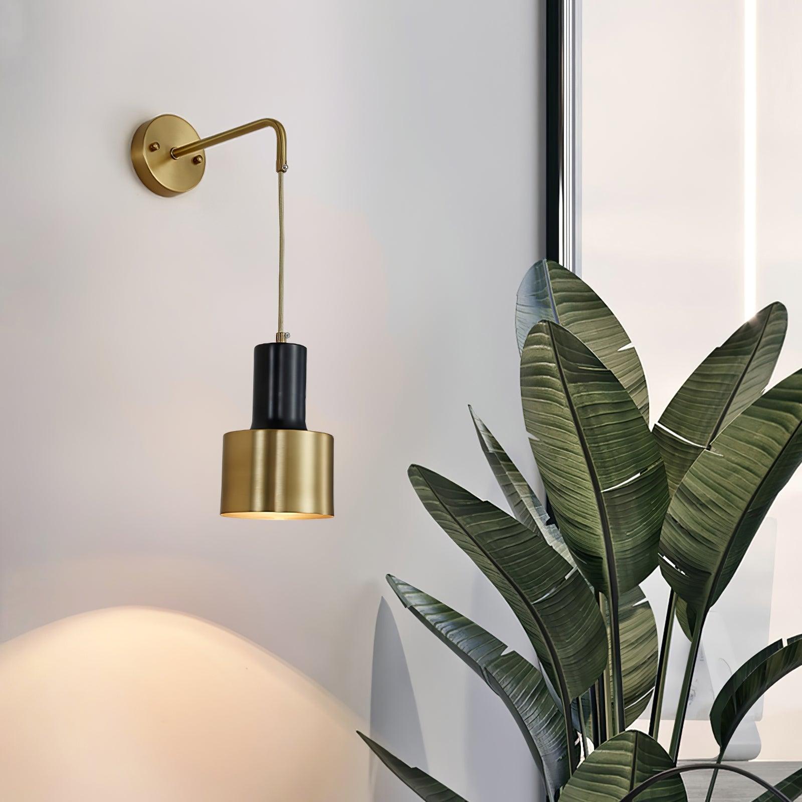 Ezra Minimalist Metal Wall Lamp - Blowlighting