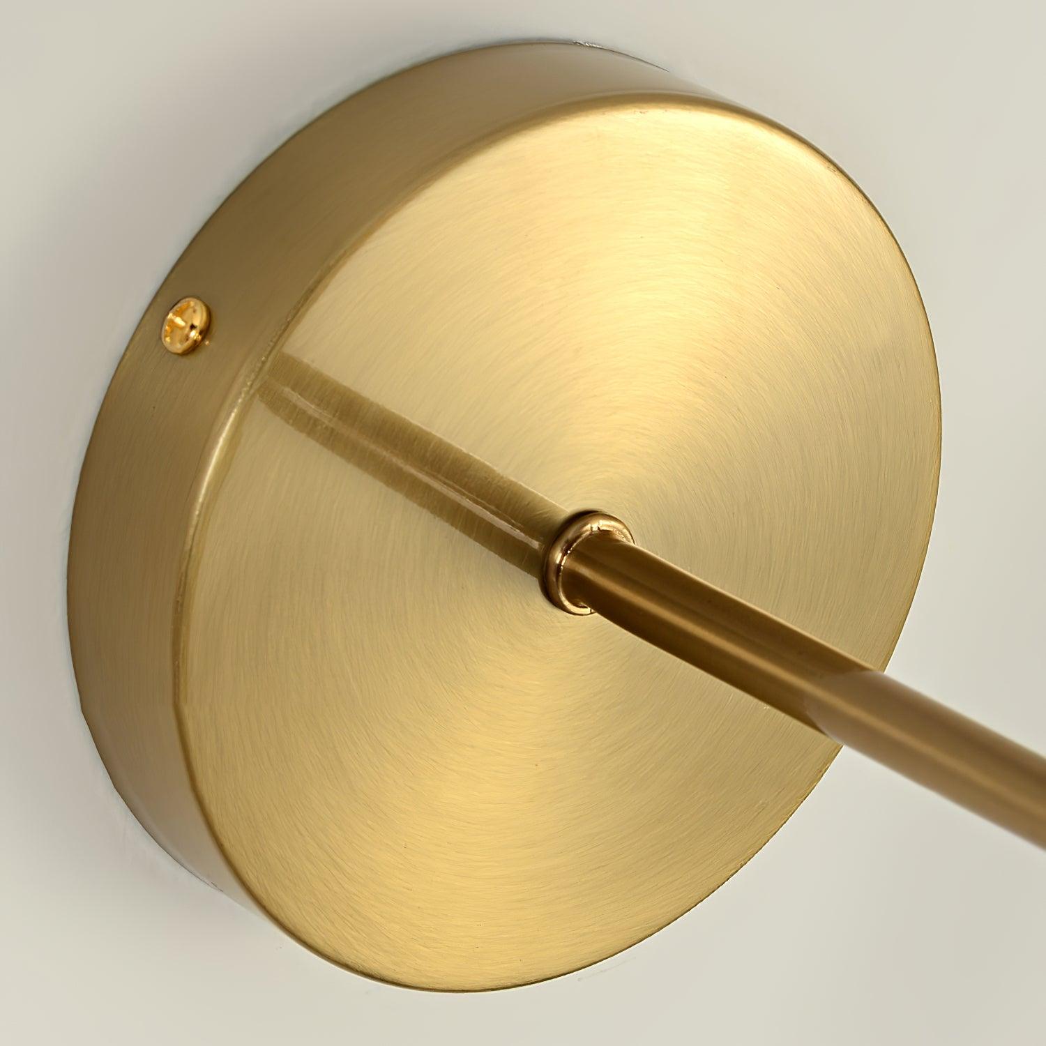 Pleated Walnut Wall Light - Blowlighting