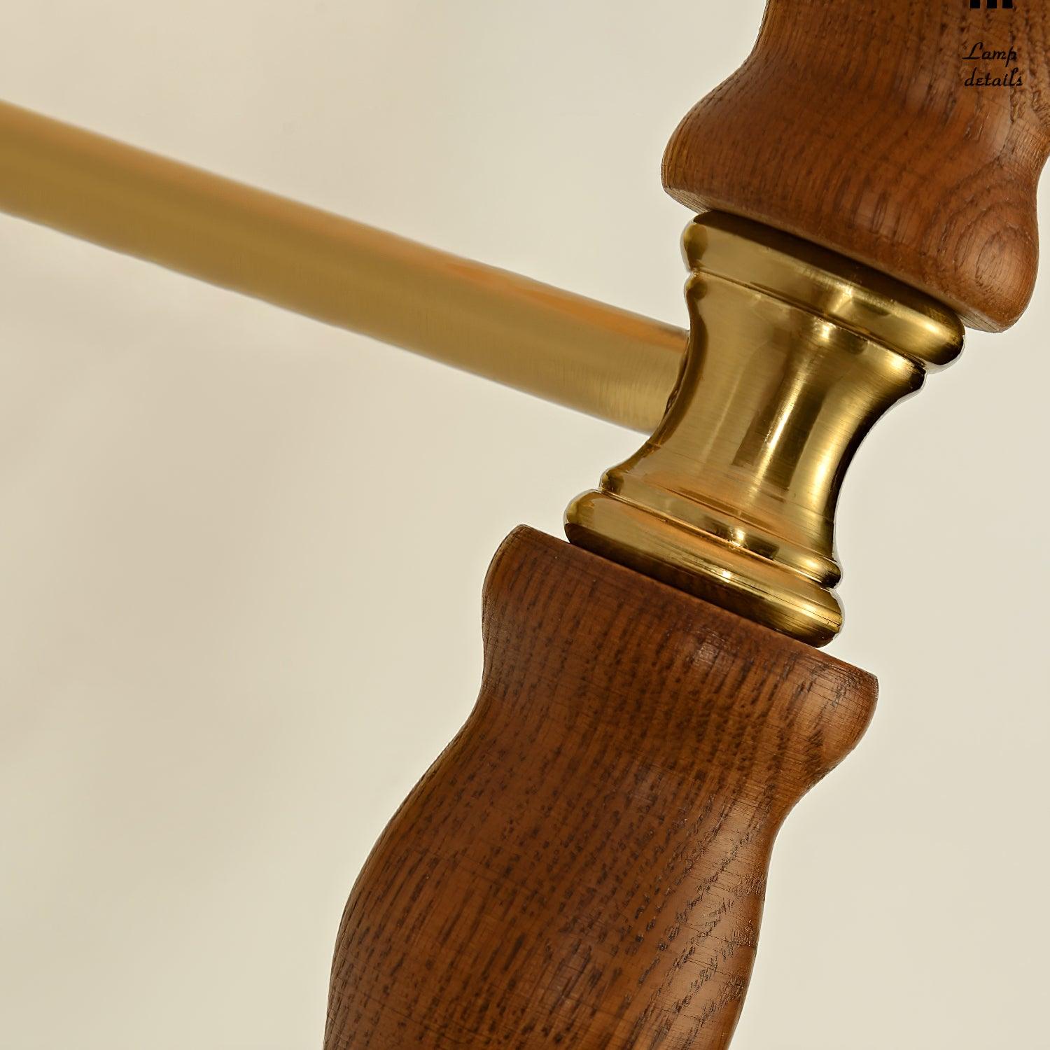 Pleated Walnut Wall Light - Blowlighting