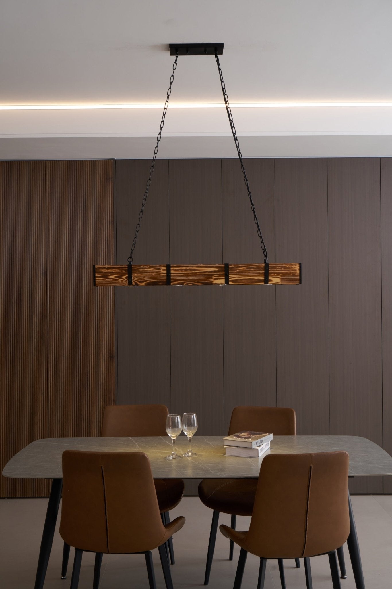 Pleva Chandelier - Blowlighting
