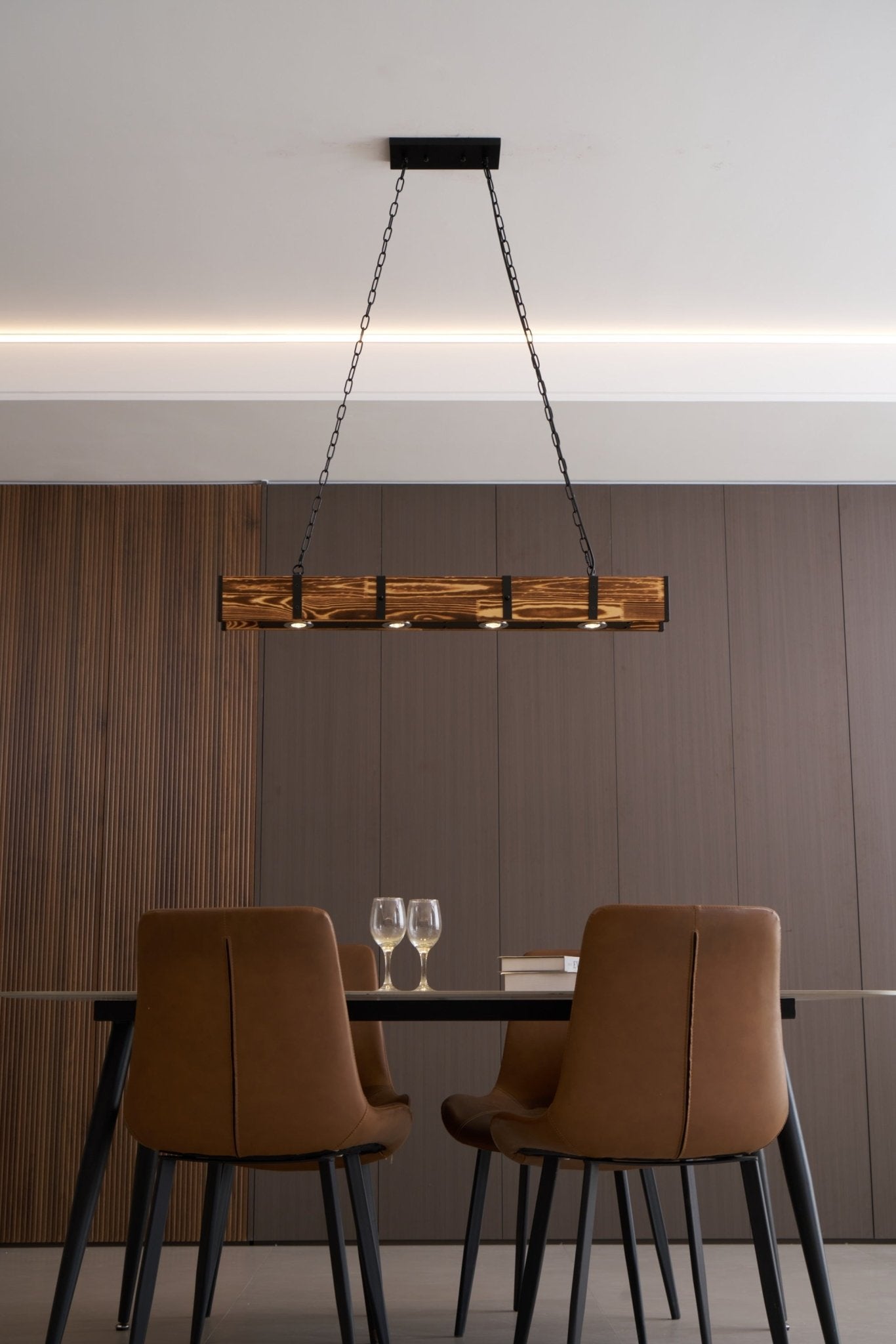 Pleva Chandelier - Blowlighting
