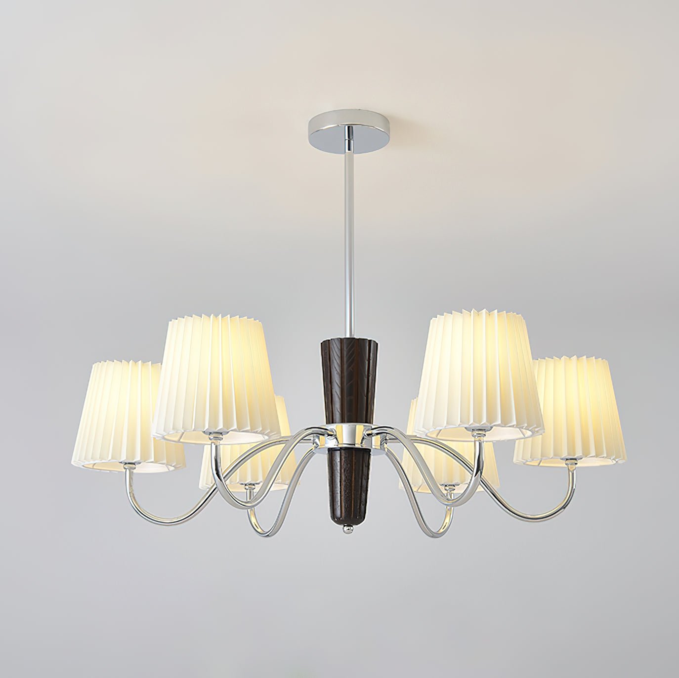 Aurora Chandelier Pleated Fabric Classic - Blowlighting