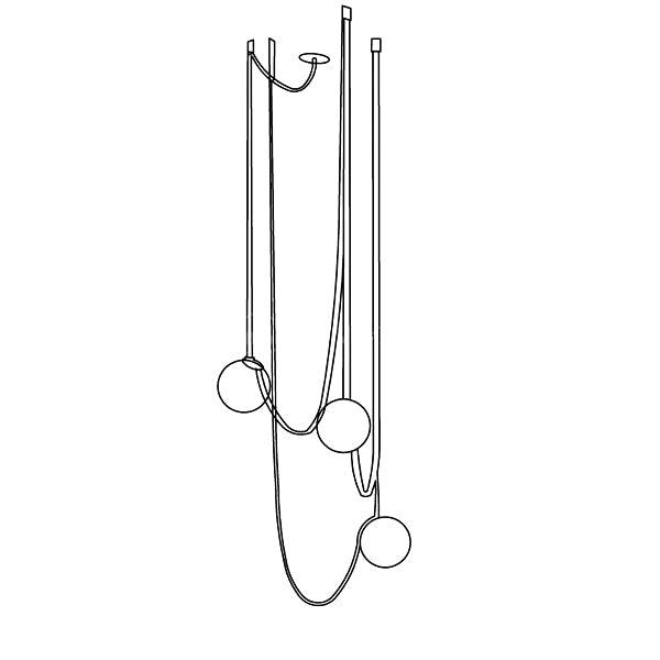 Multiple Belt Art Pendant Light - Blowlighting