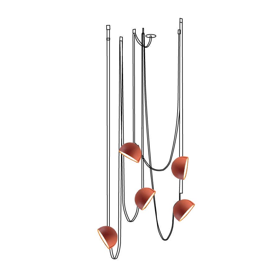 Belts Combination Canvas Pendant Light - Blowlighting