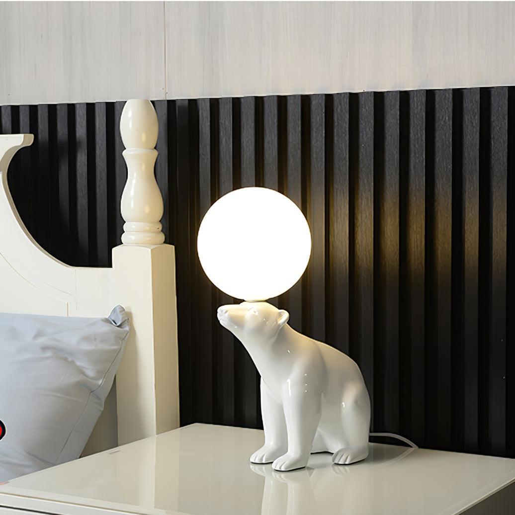Polar Bear Table Lamp - Blowlighting