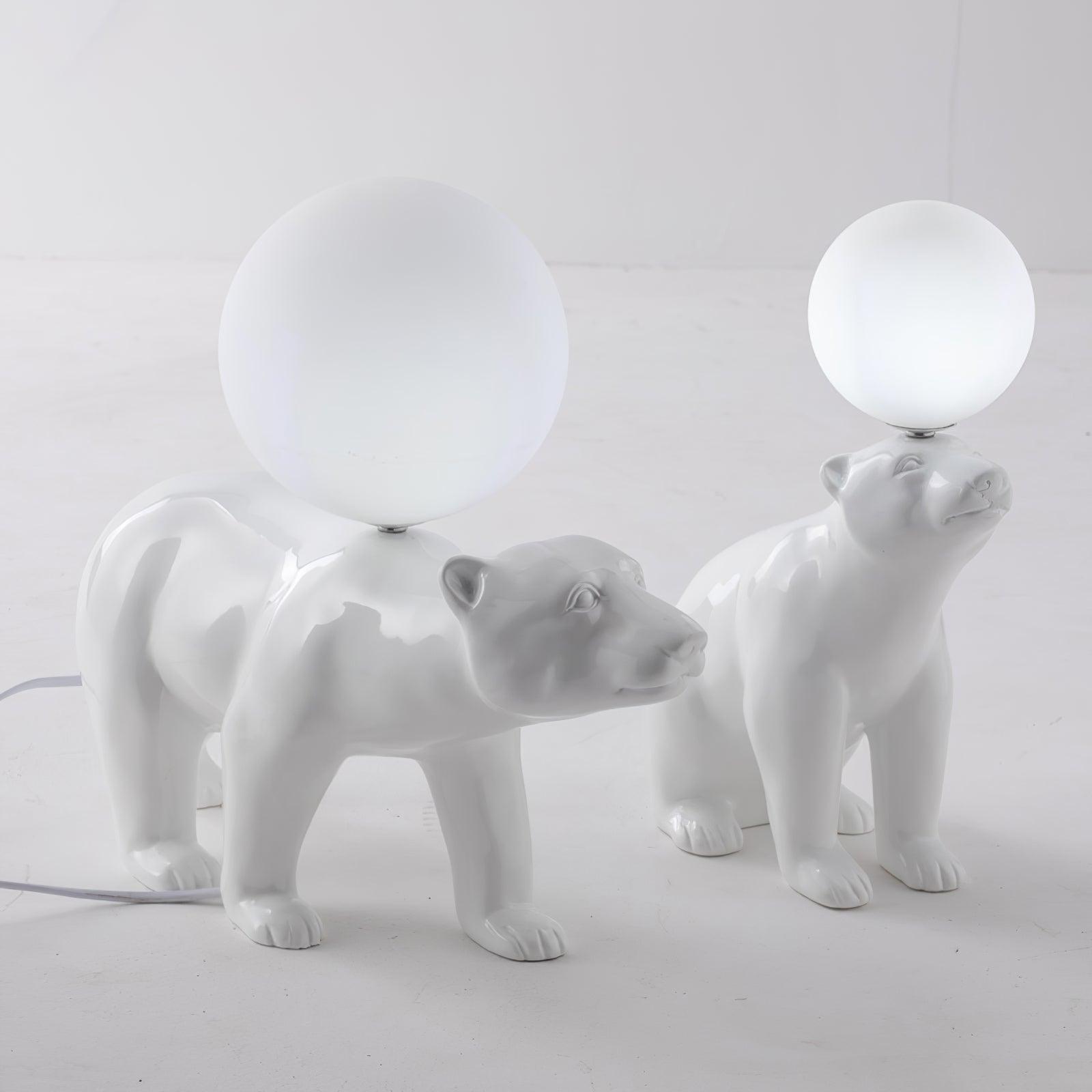 Polar Bear Table Lamp - Blowlighting