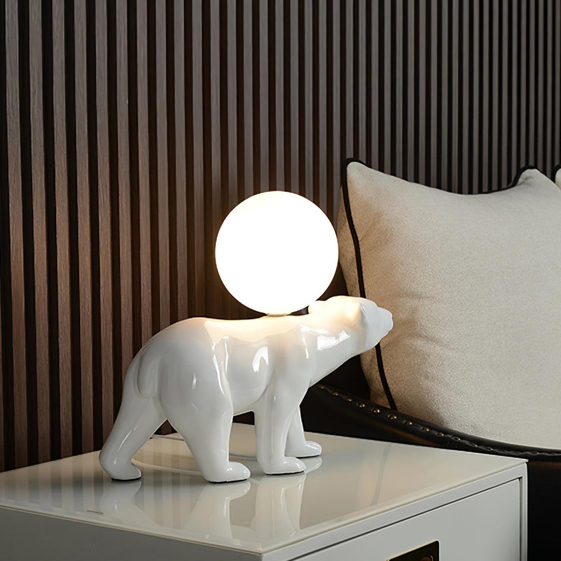 Polar Bear Table Lamp - Blowlighting