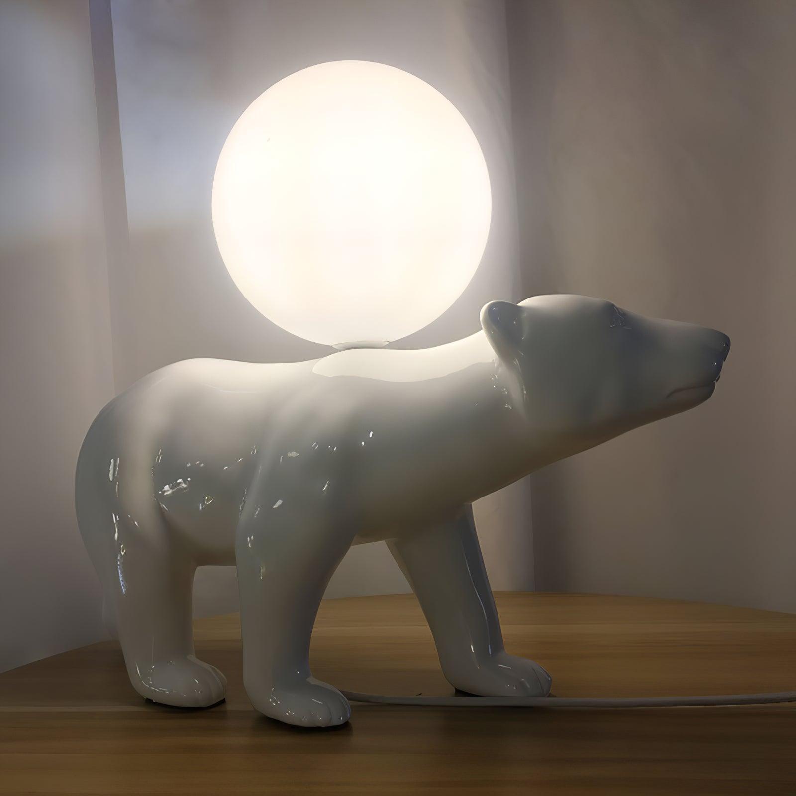 Polar Bear Table Lamp - Blowlighting