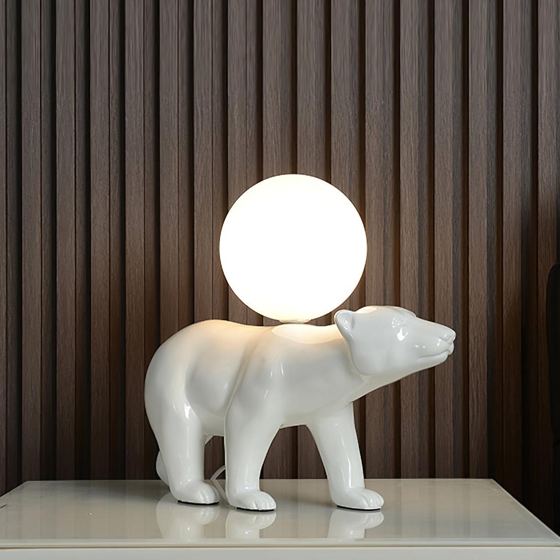 Polar Bear Table Lamp - Blowlighting